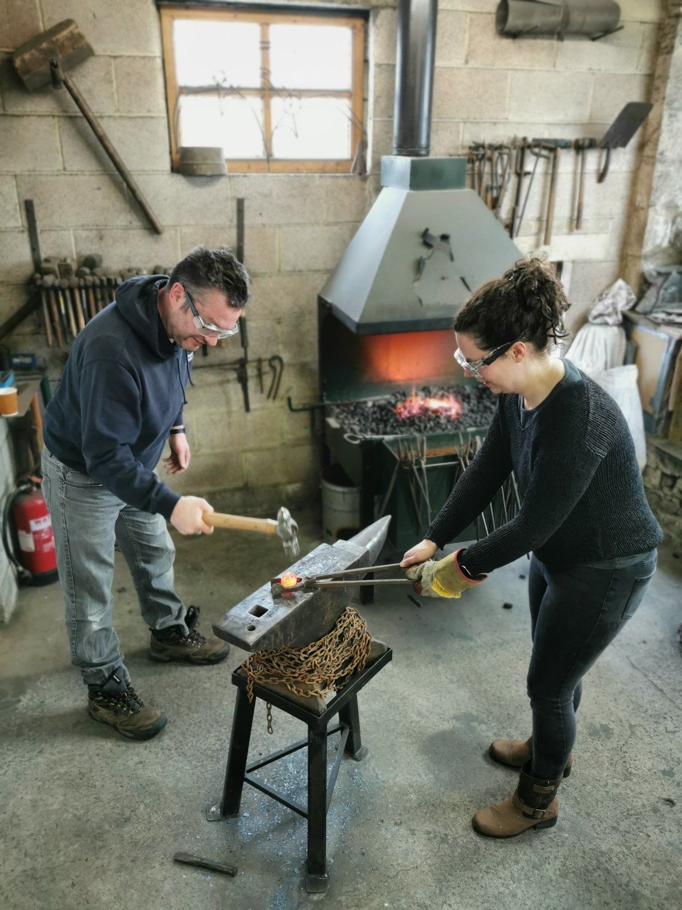 blacksmith students