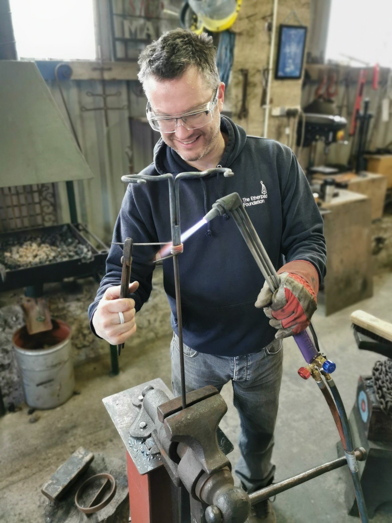 blacksmith student