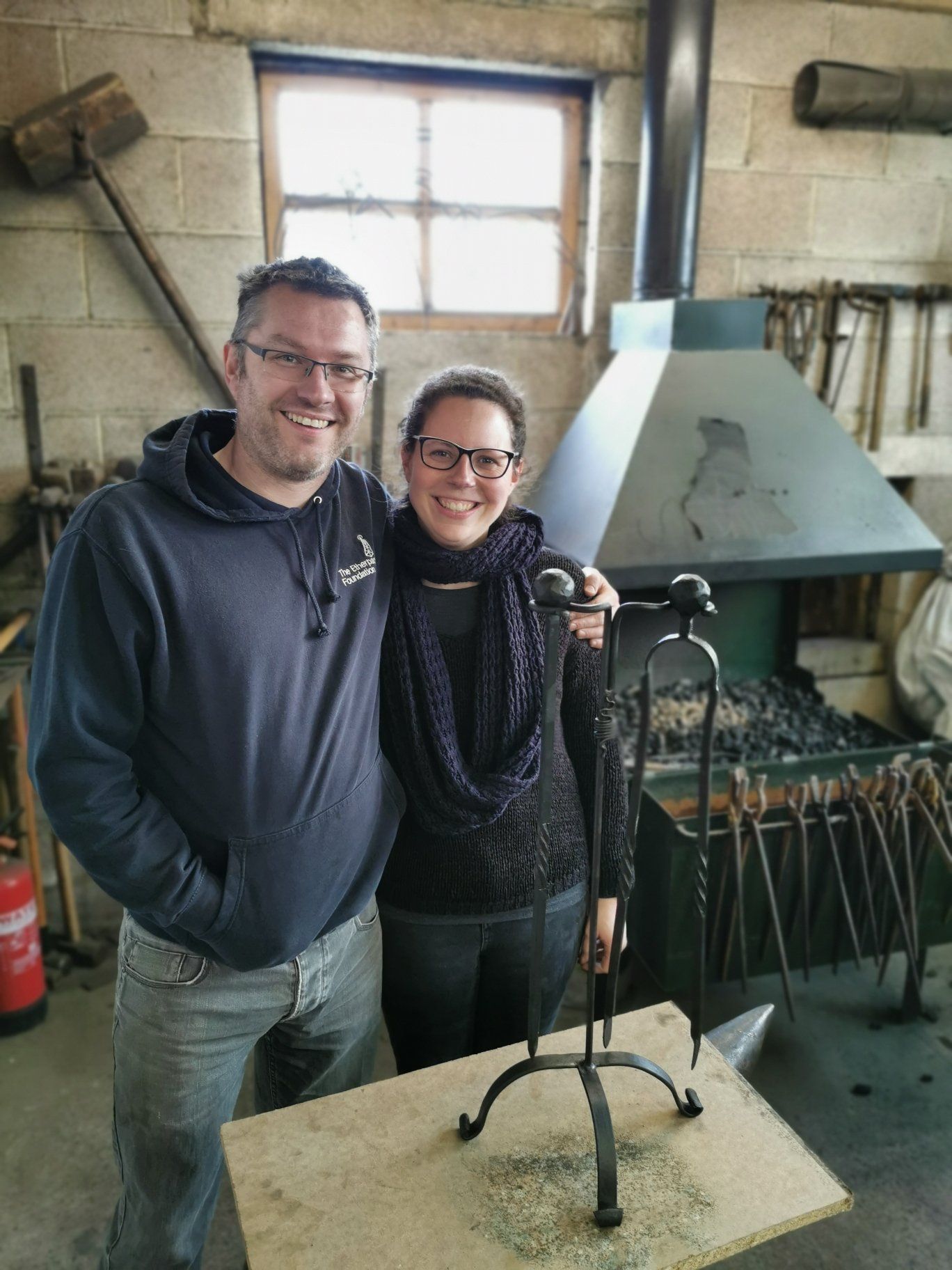 blacksmith students