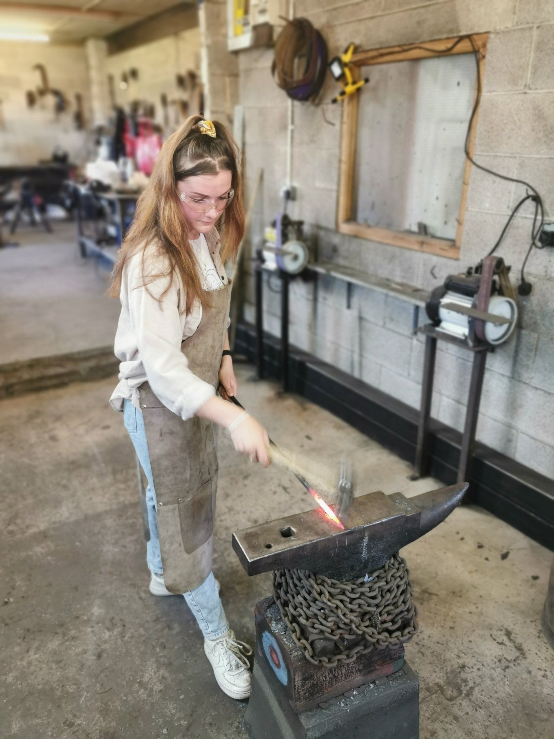 blacksmith student