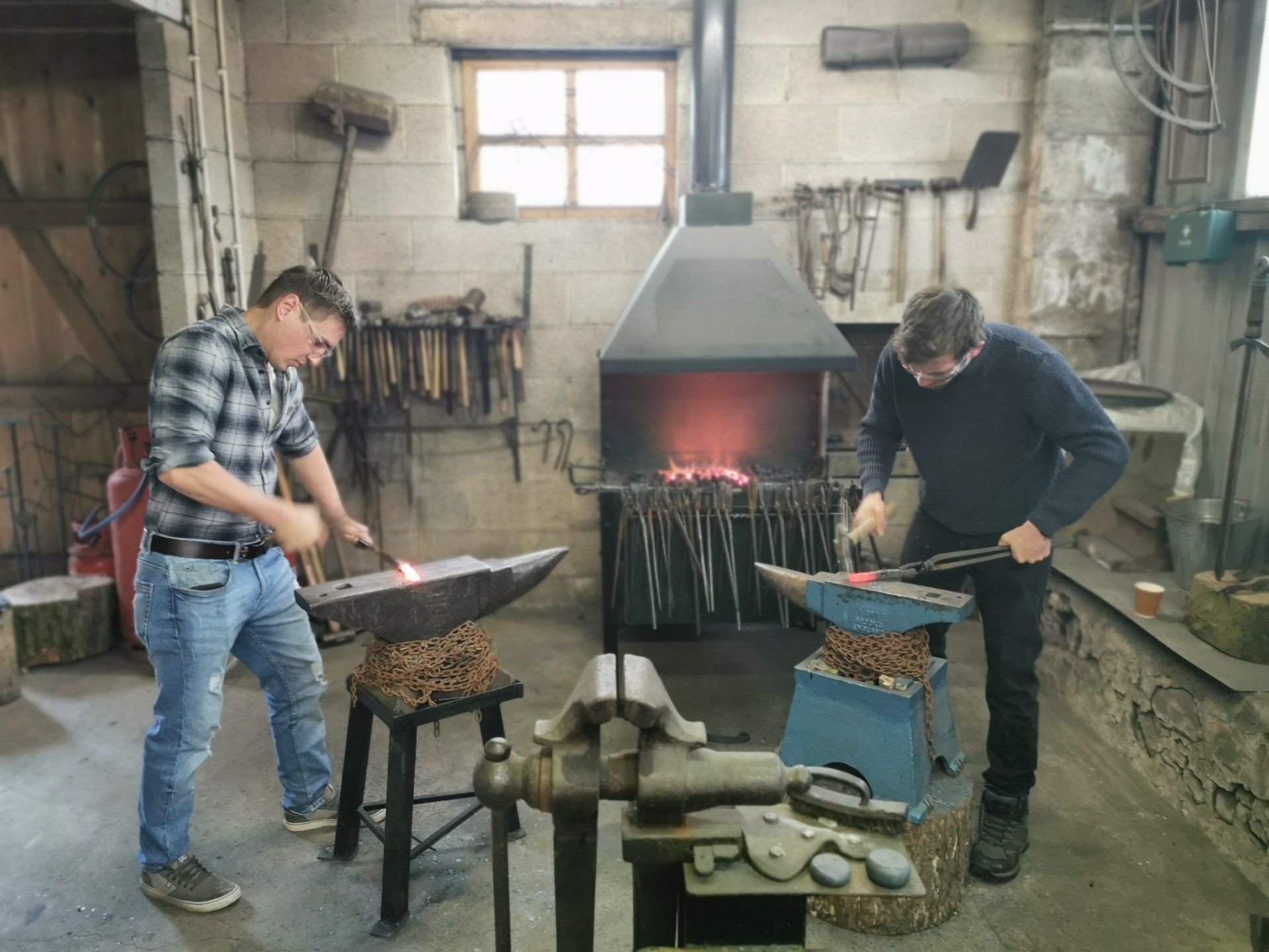 blacksmith students