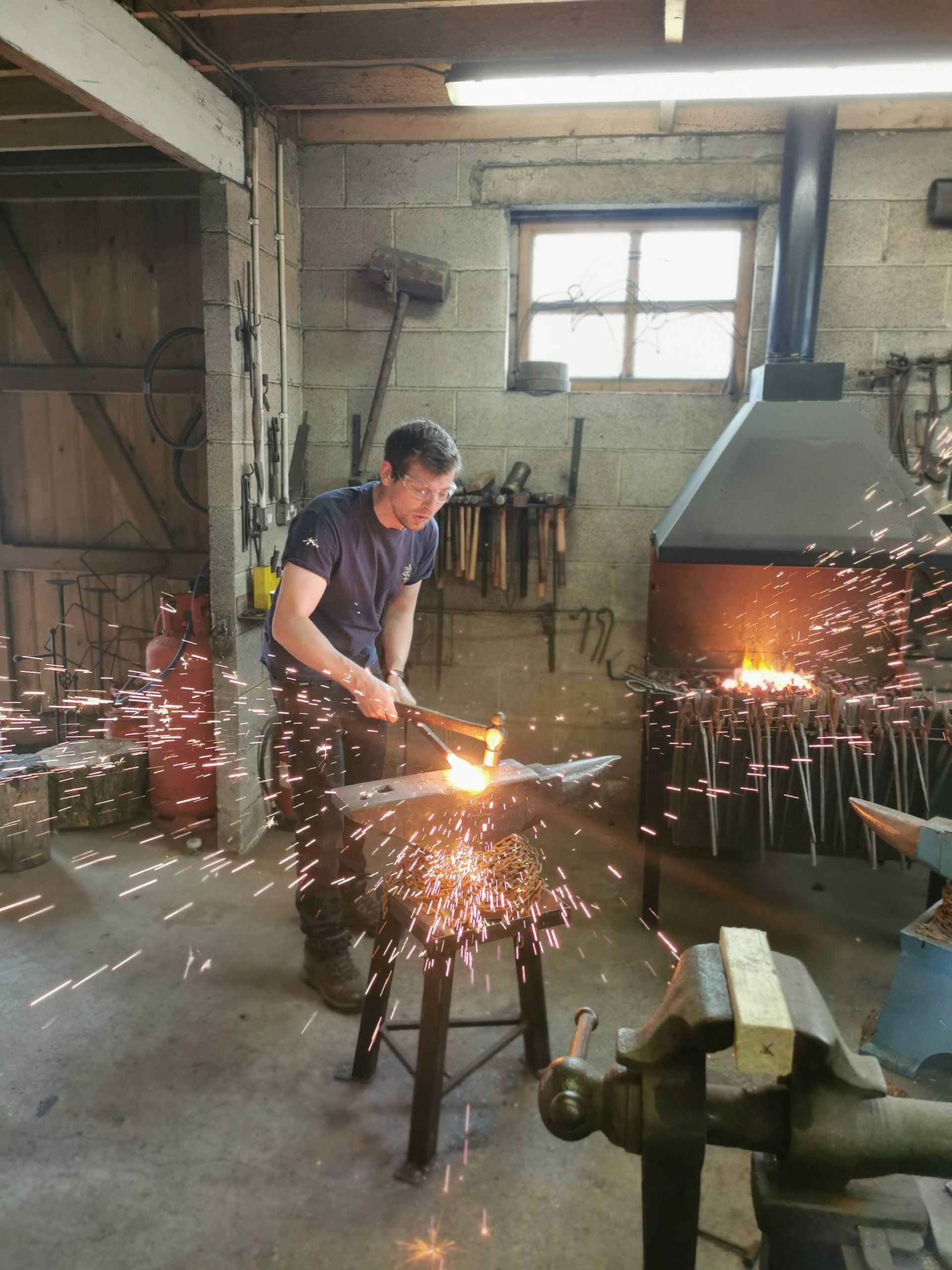 blacksmith student