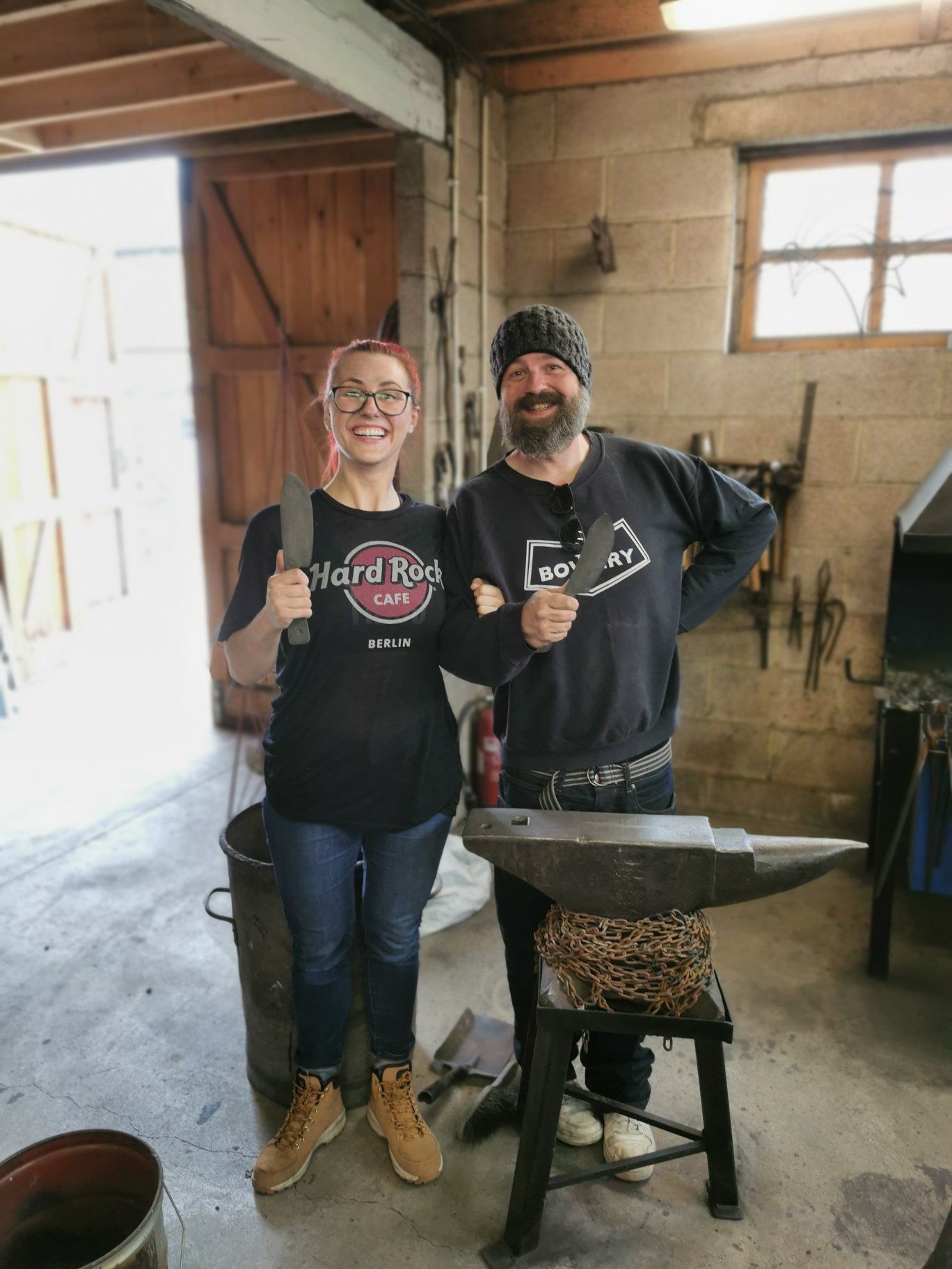 blacksmith students