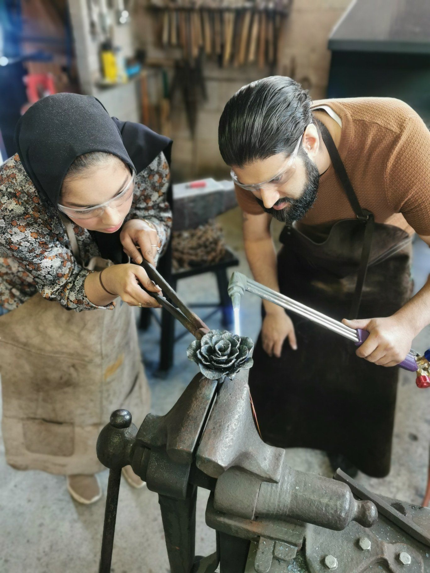 blacksmith student