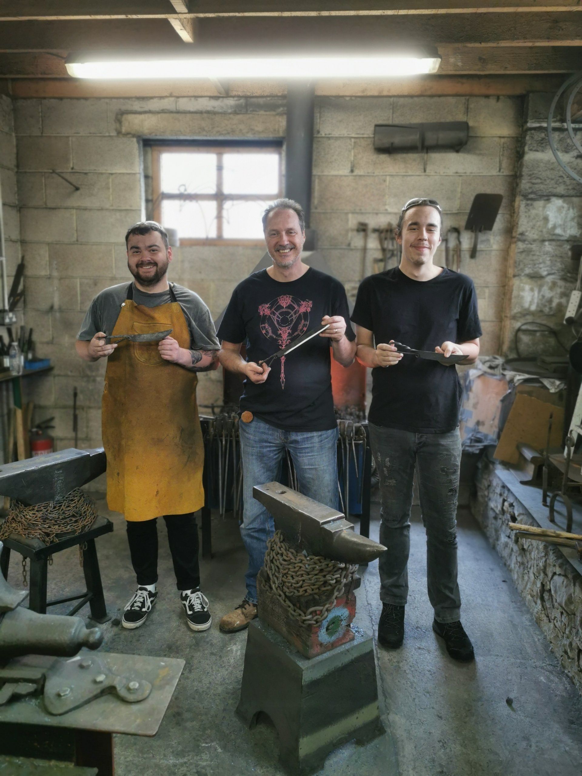 blacksmith students