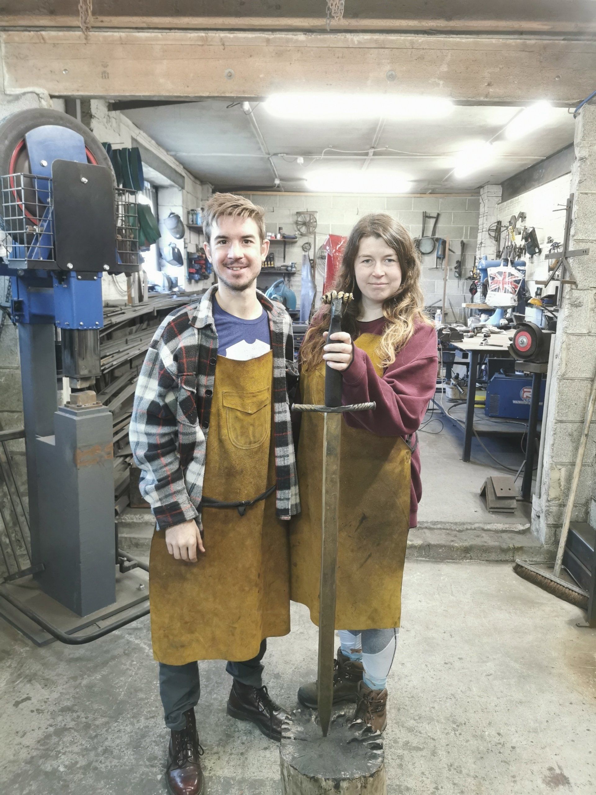 blacksmith students