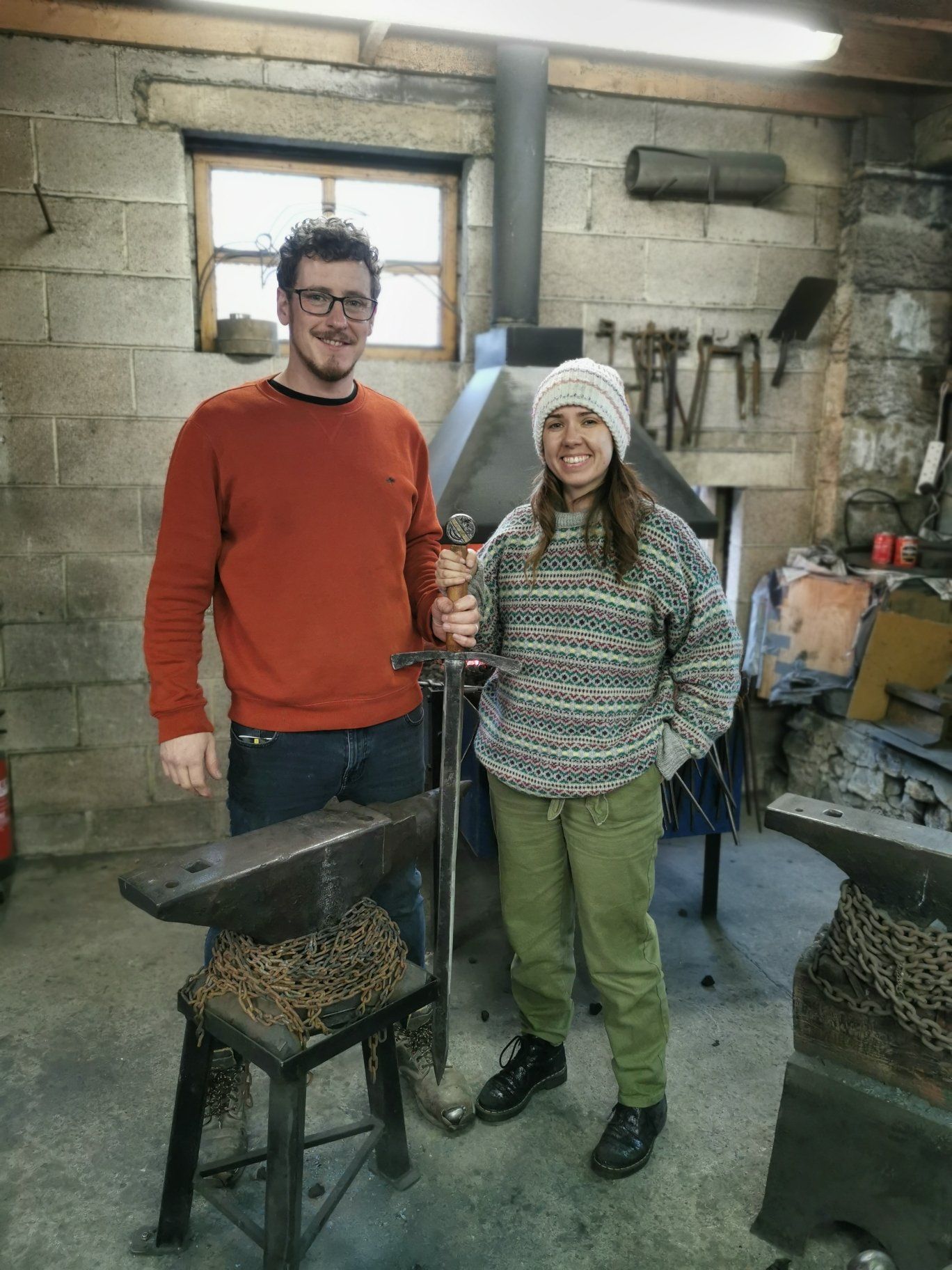 blacksmith students