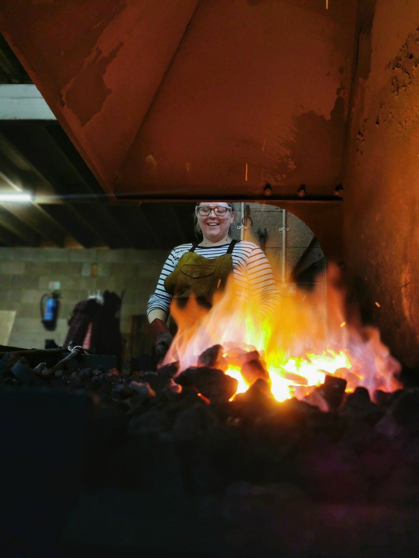 blacksmith student