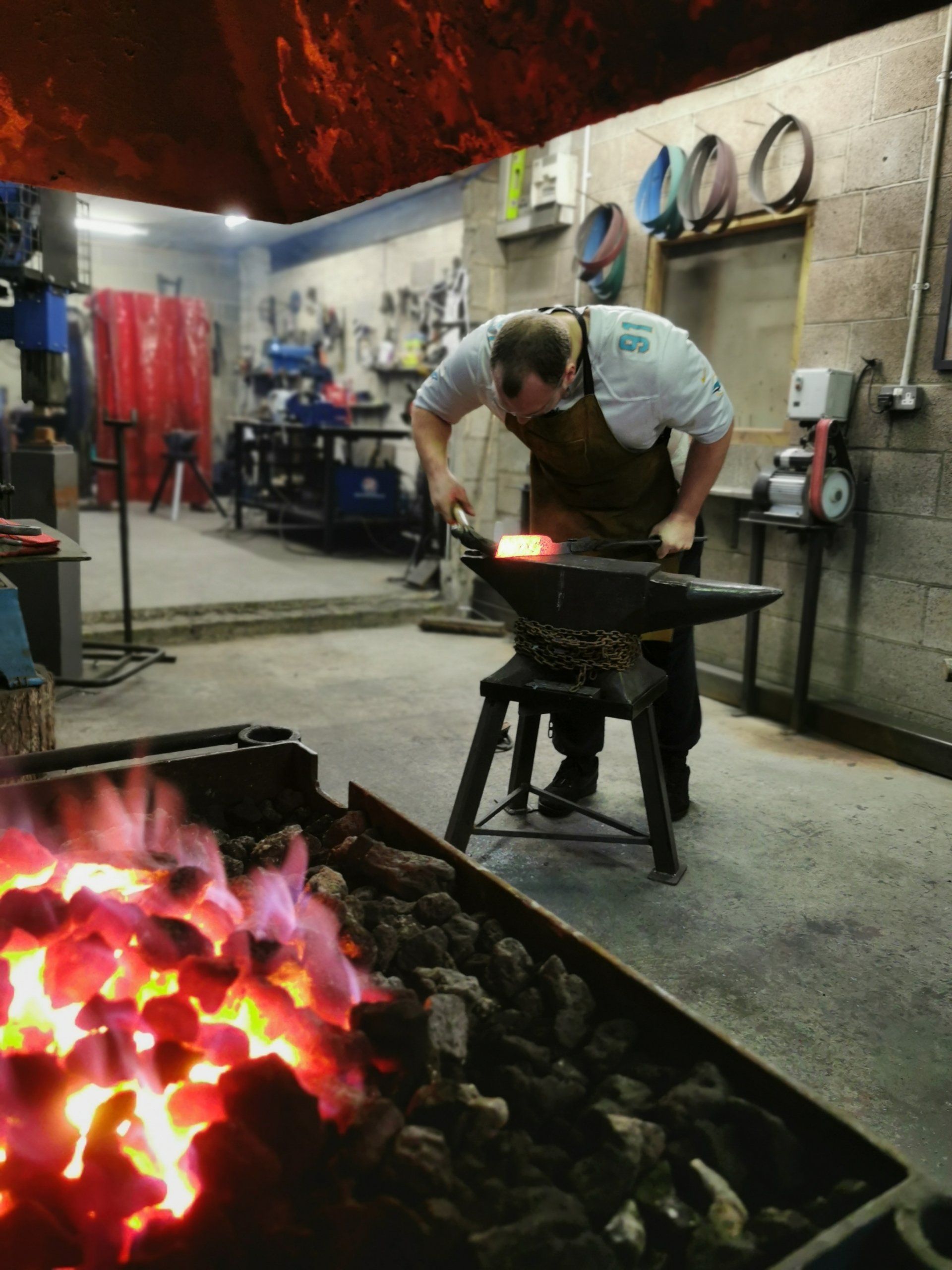 blacksmith student