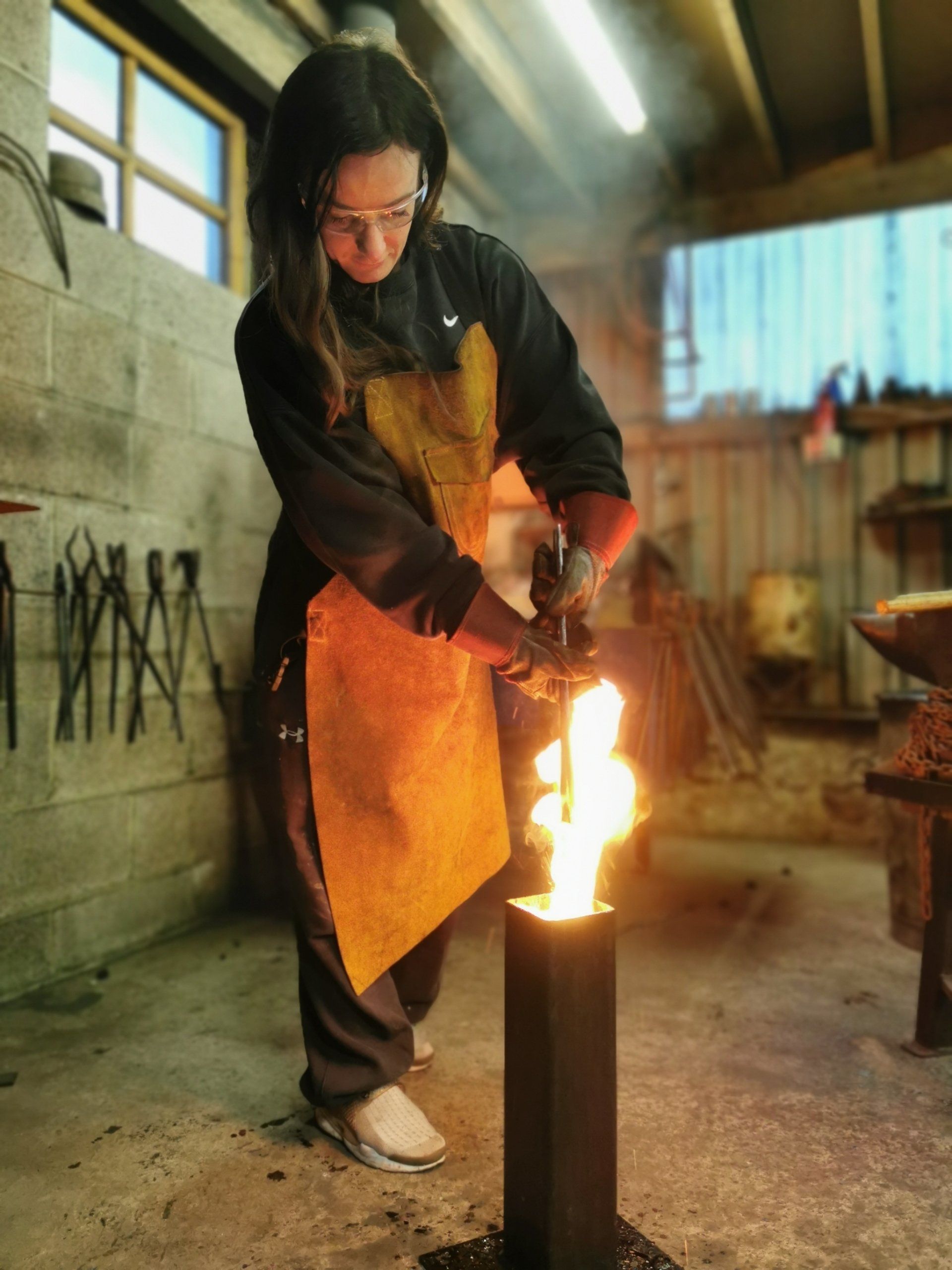 blacksmith student