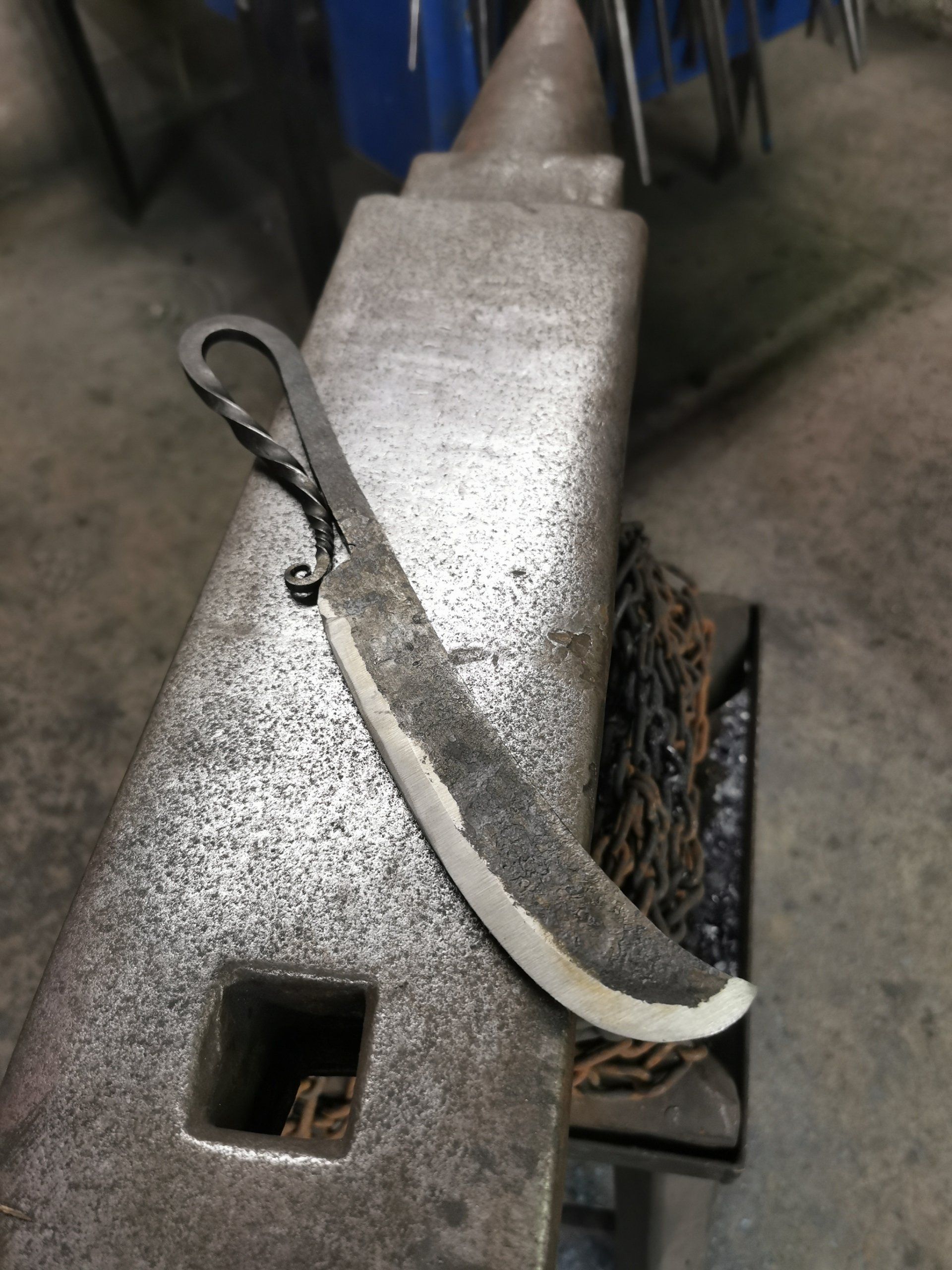 knife forged