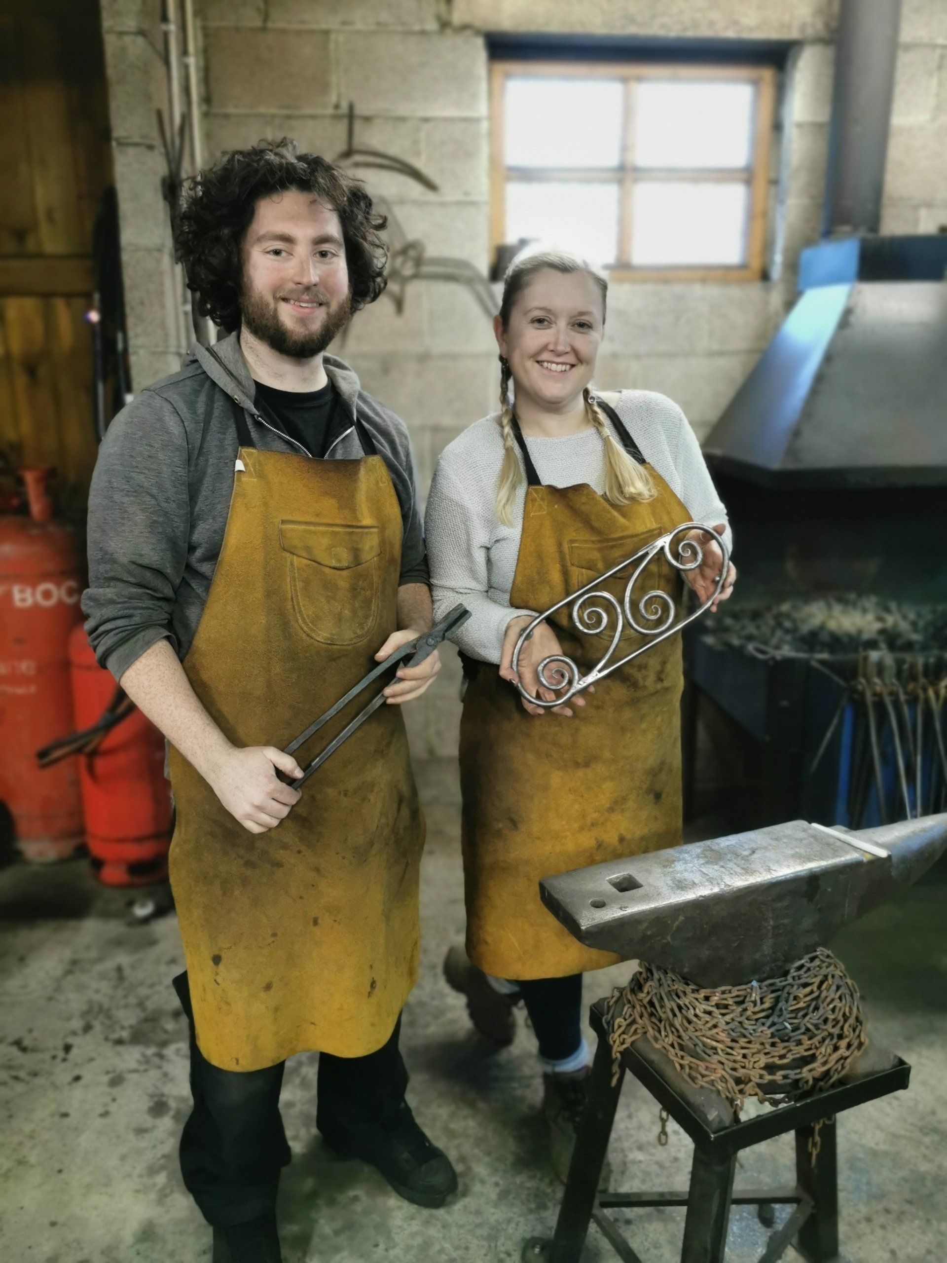 blacksmith students