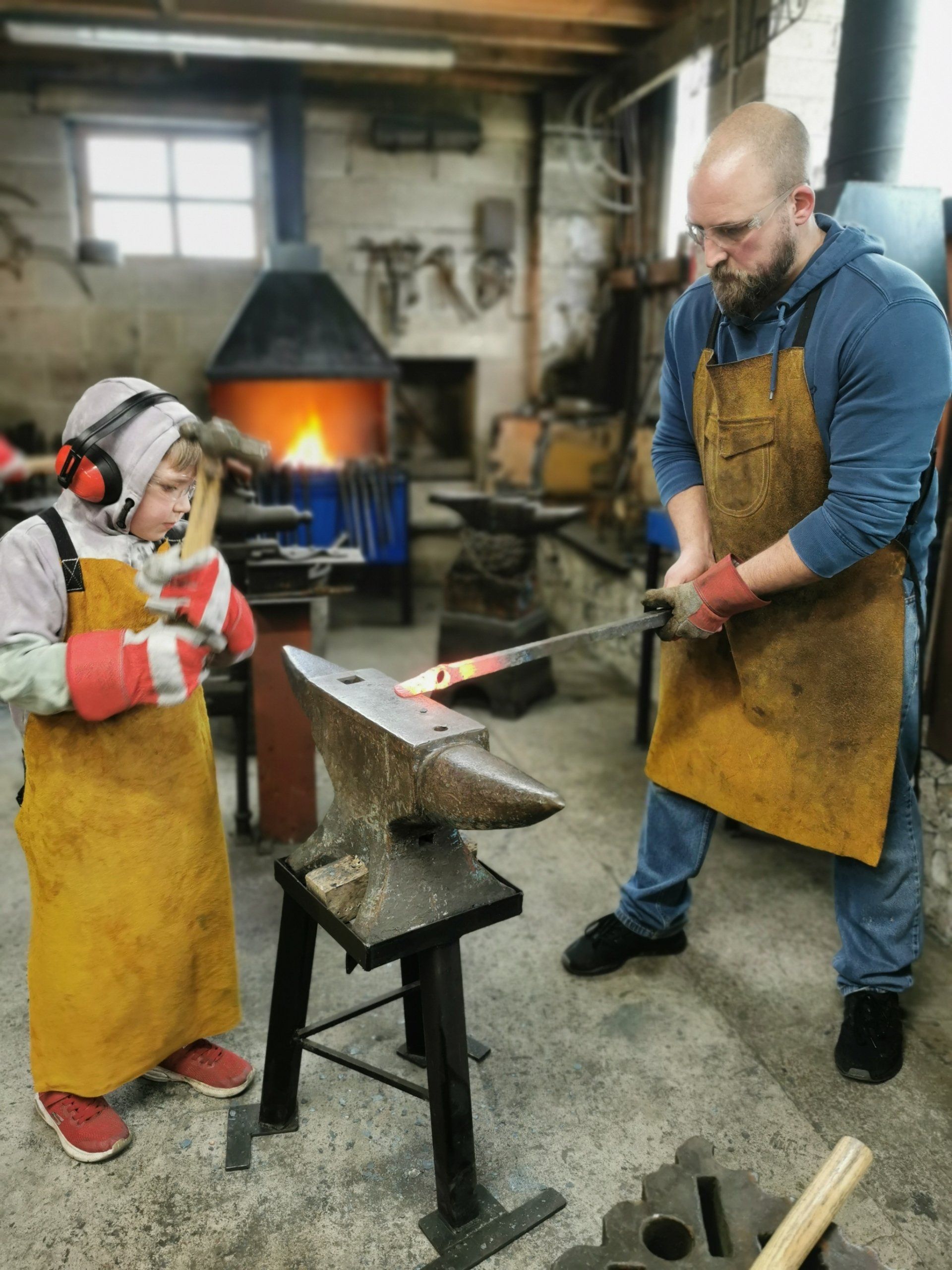 blacksmith students
