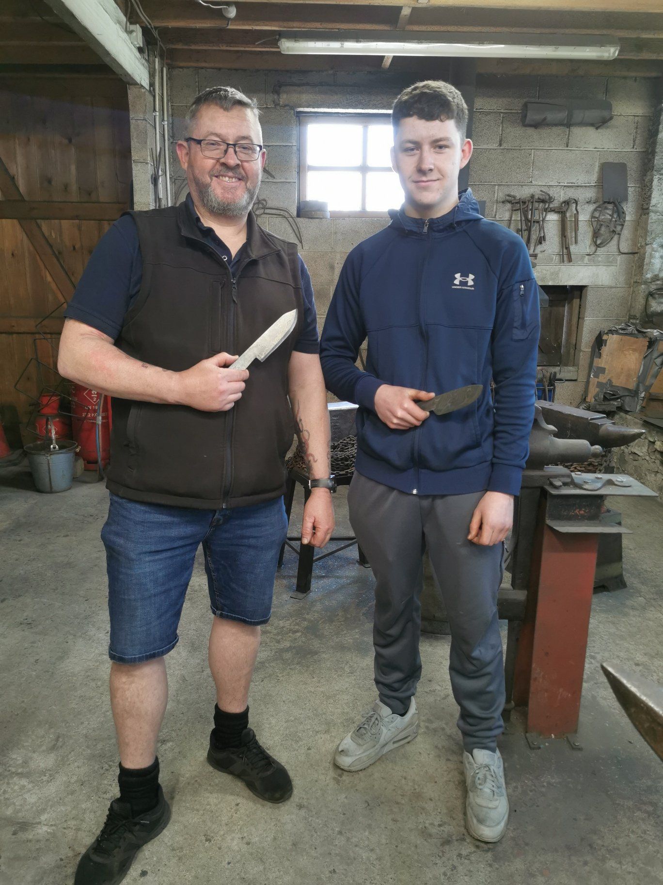 blacksmith students