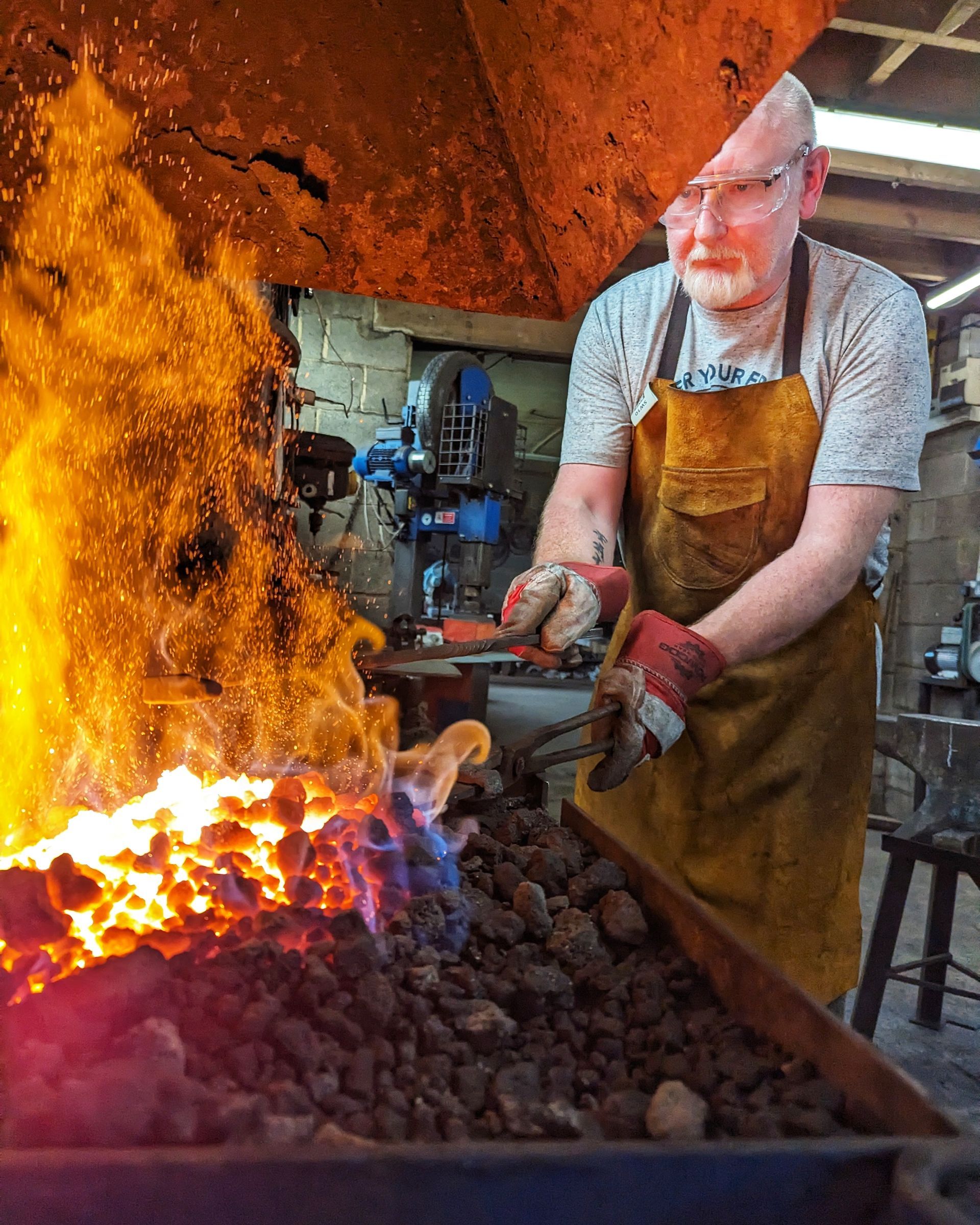 blacksmith student
