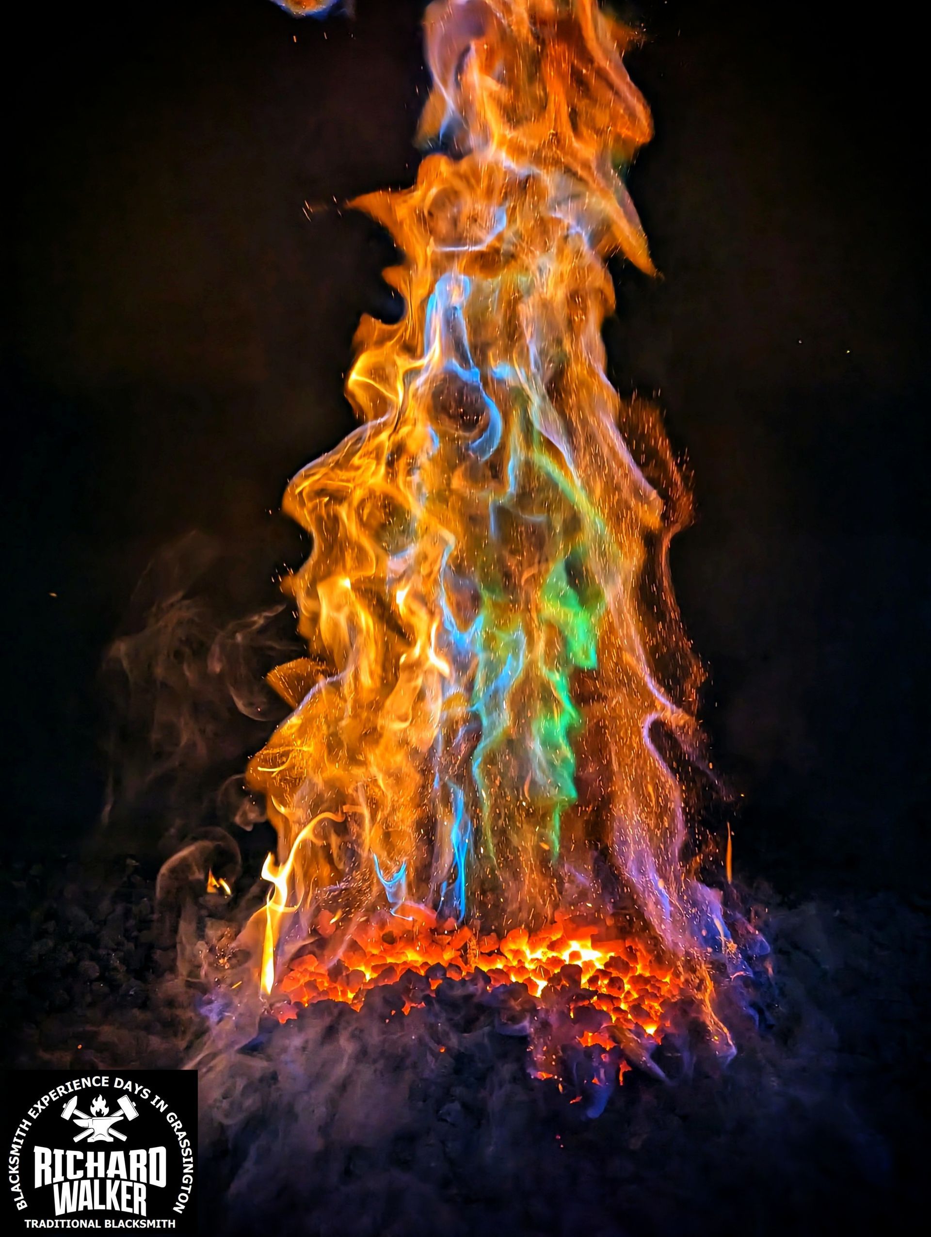 fire at the forge