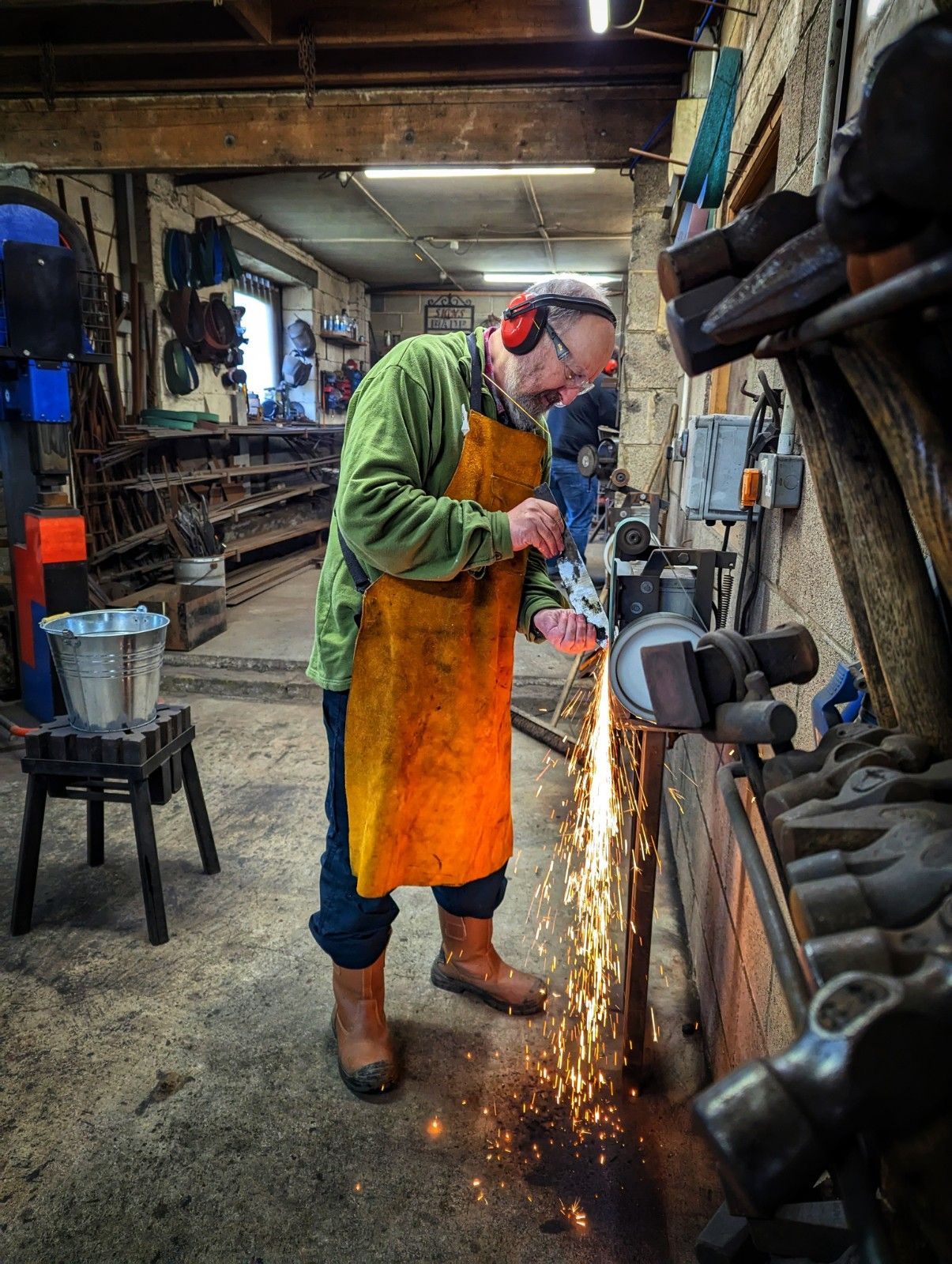blacksmith student