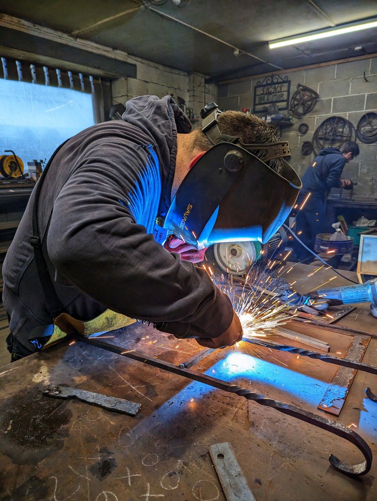 blacksmith student