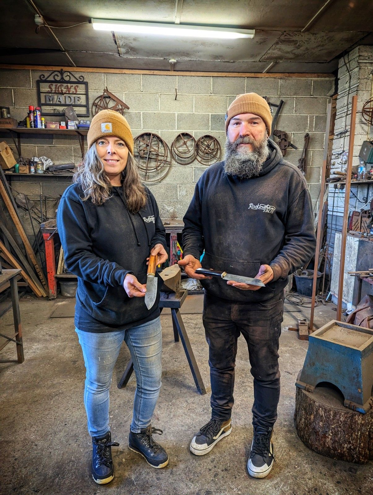 blacksmith students