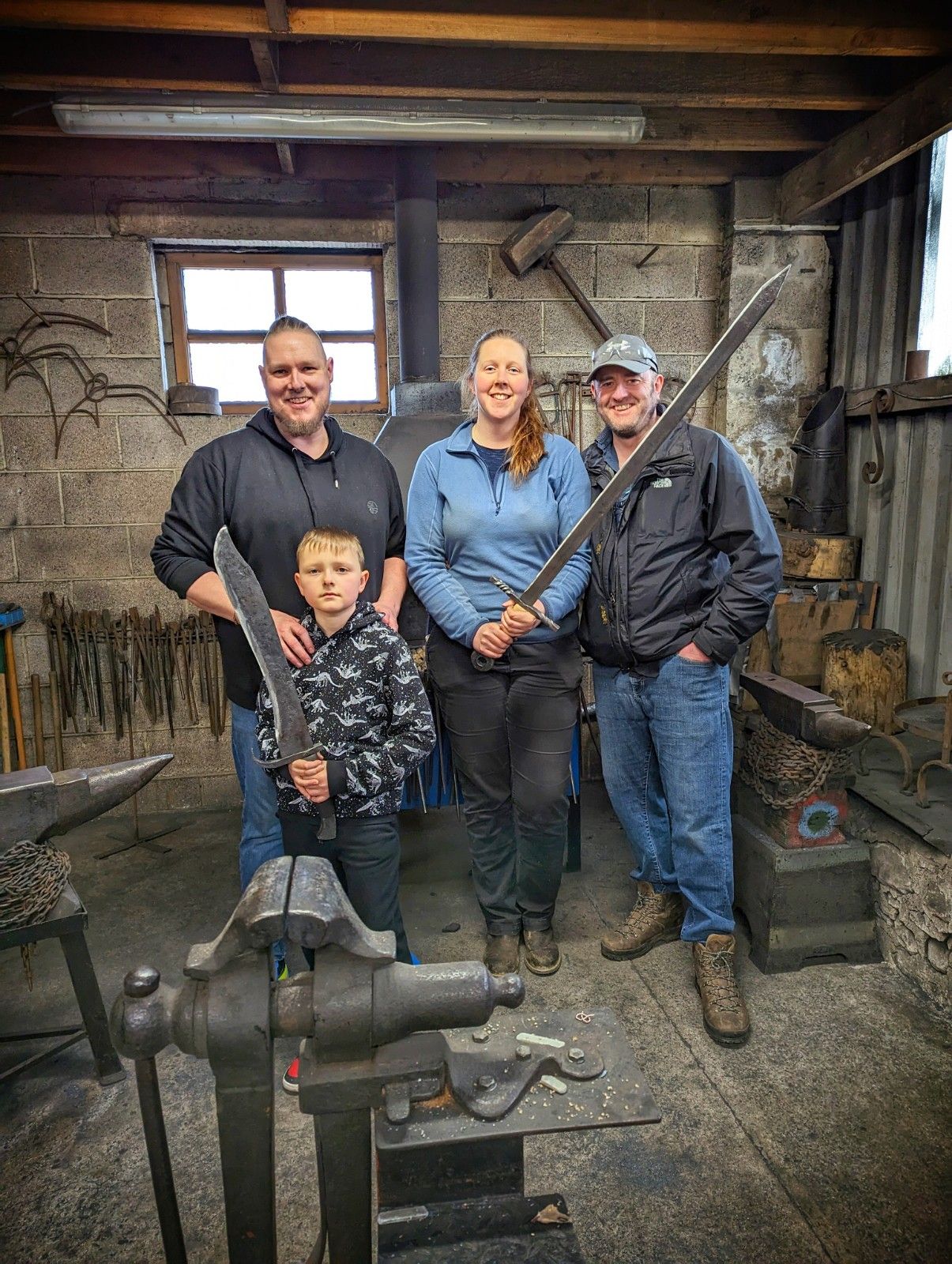 blacksmith students