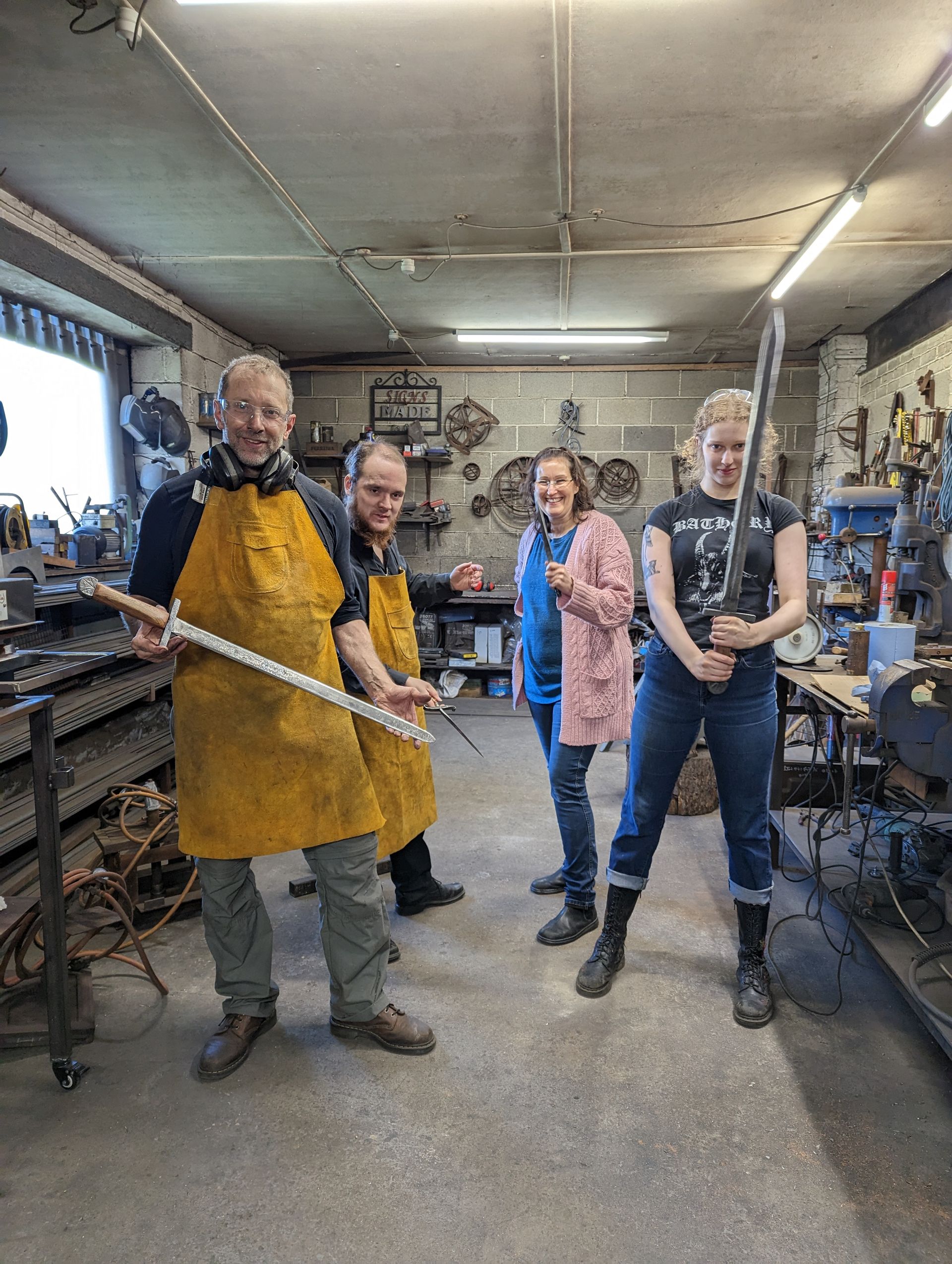 blacksmith students