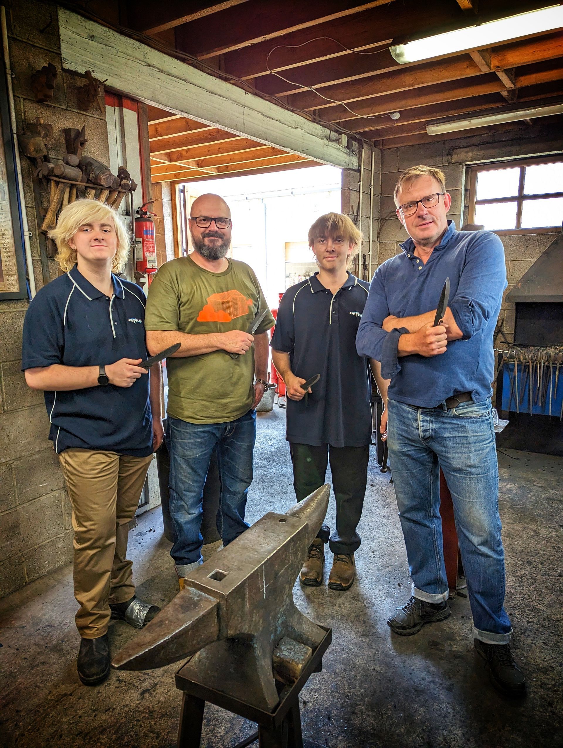 blacksmith students