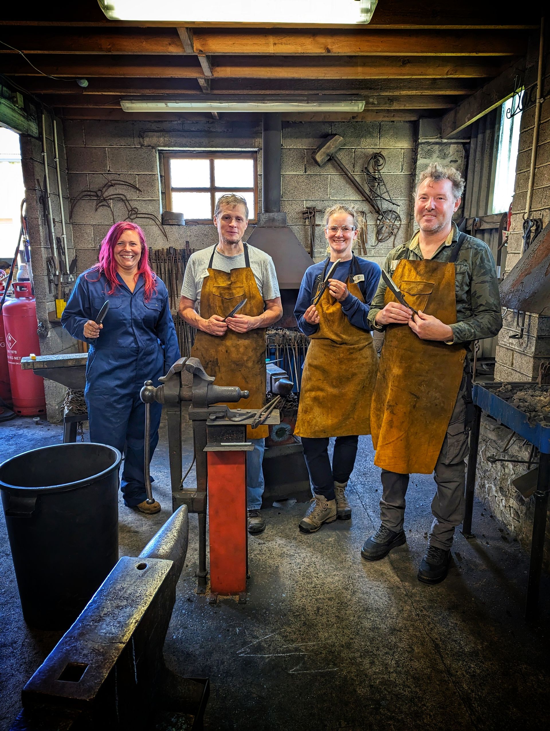 blacksmith students