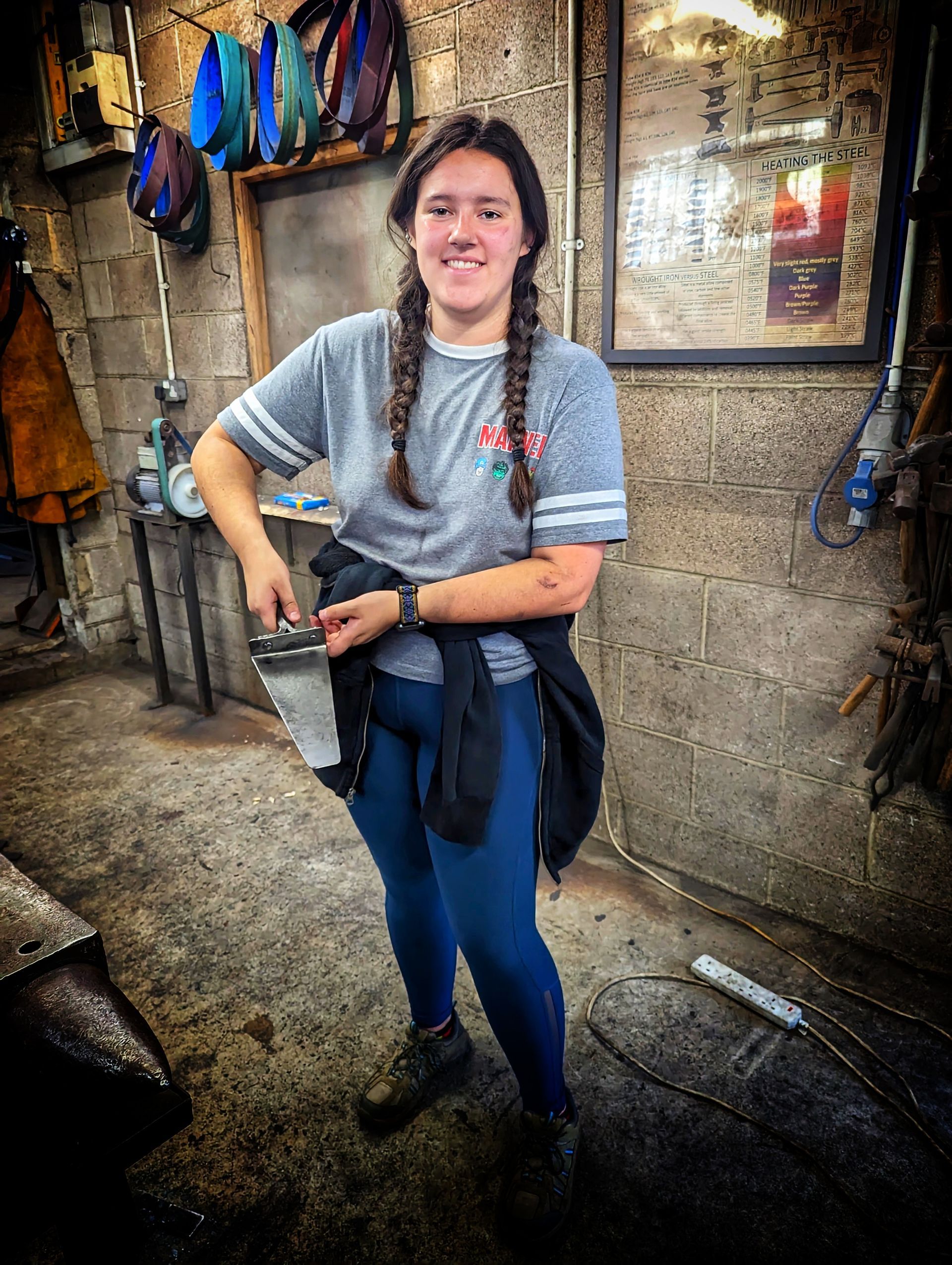 blacksmith student