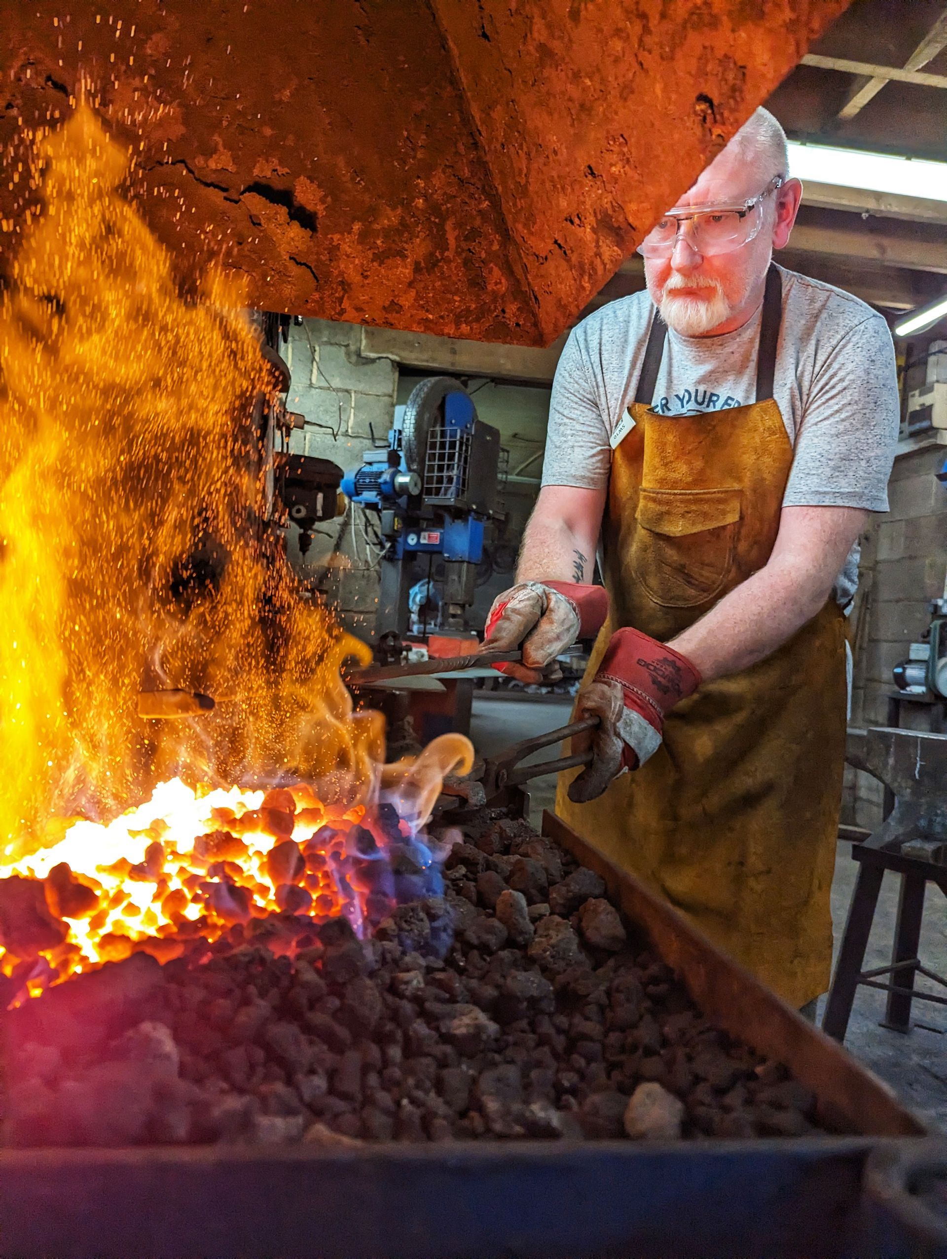 blacksmith student