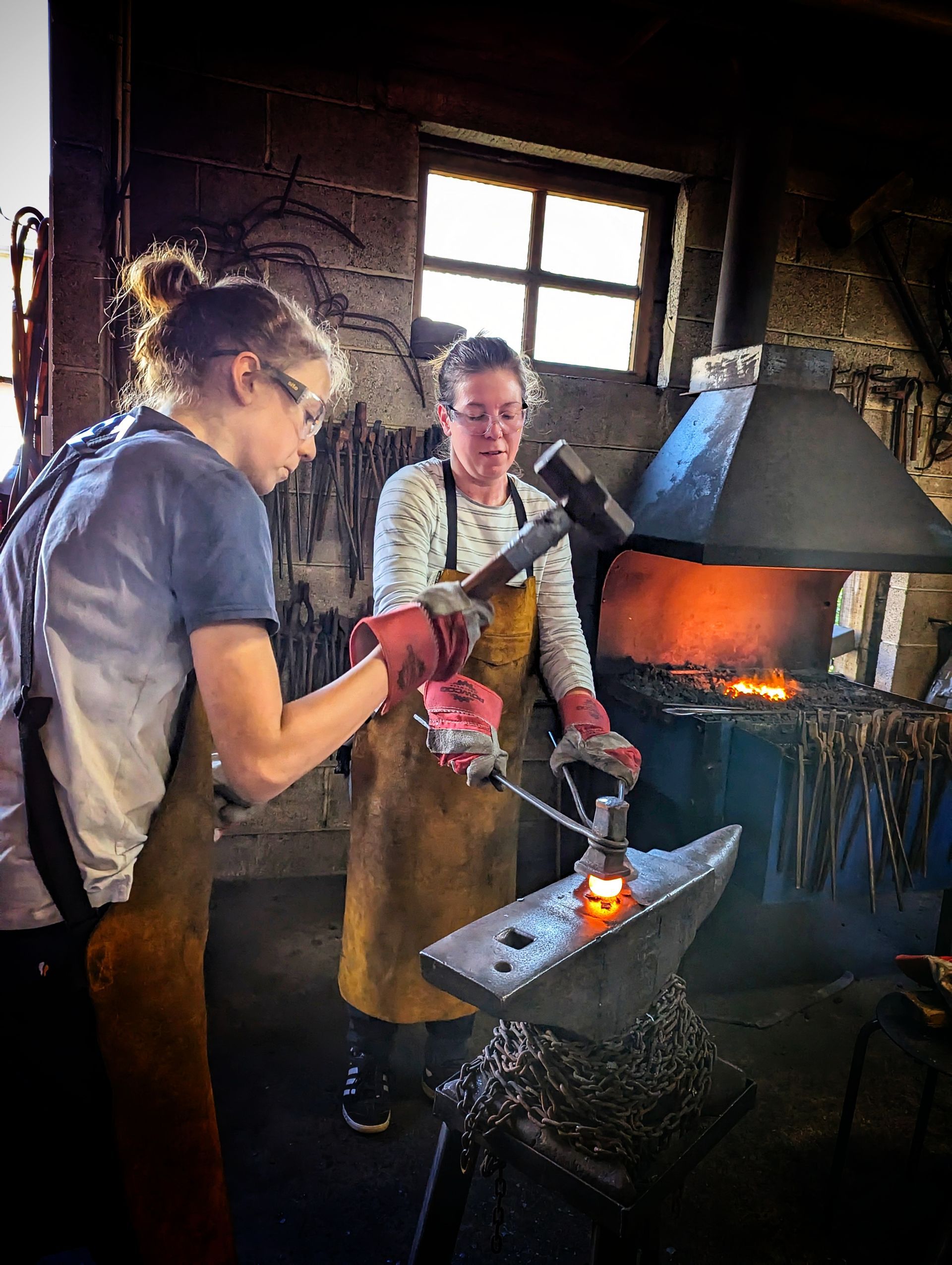 blacksmith students
