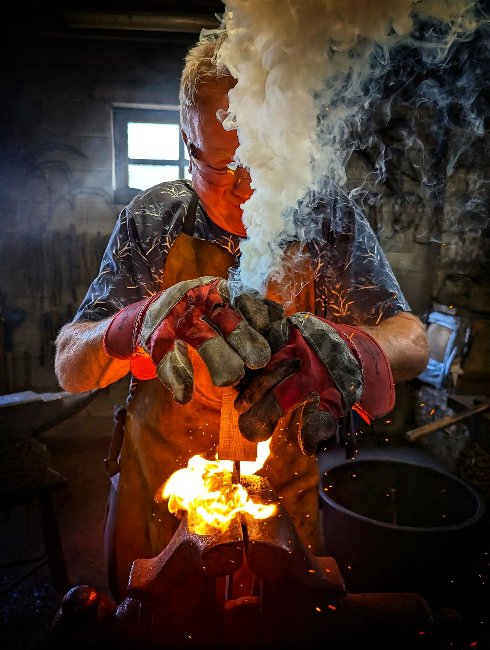 blacksmith student