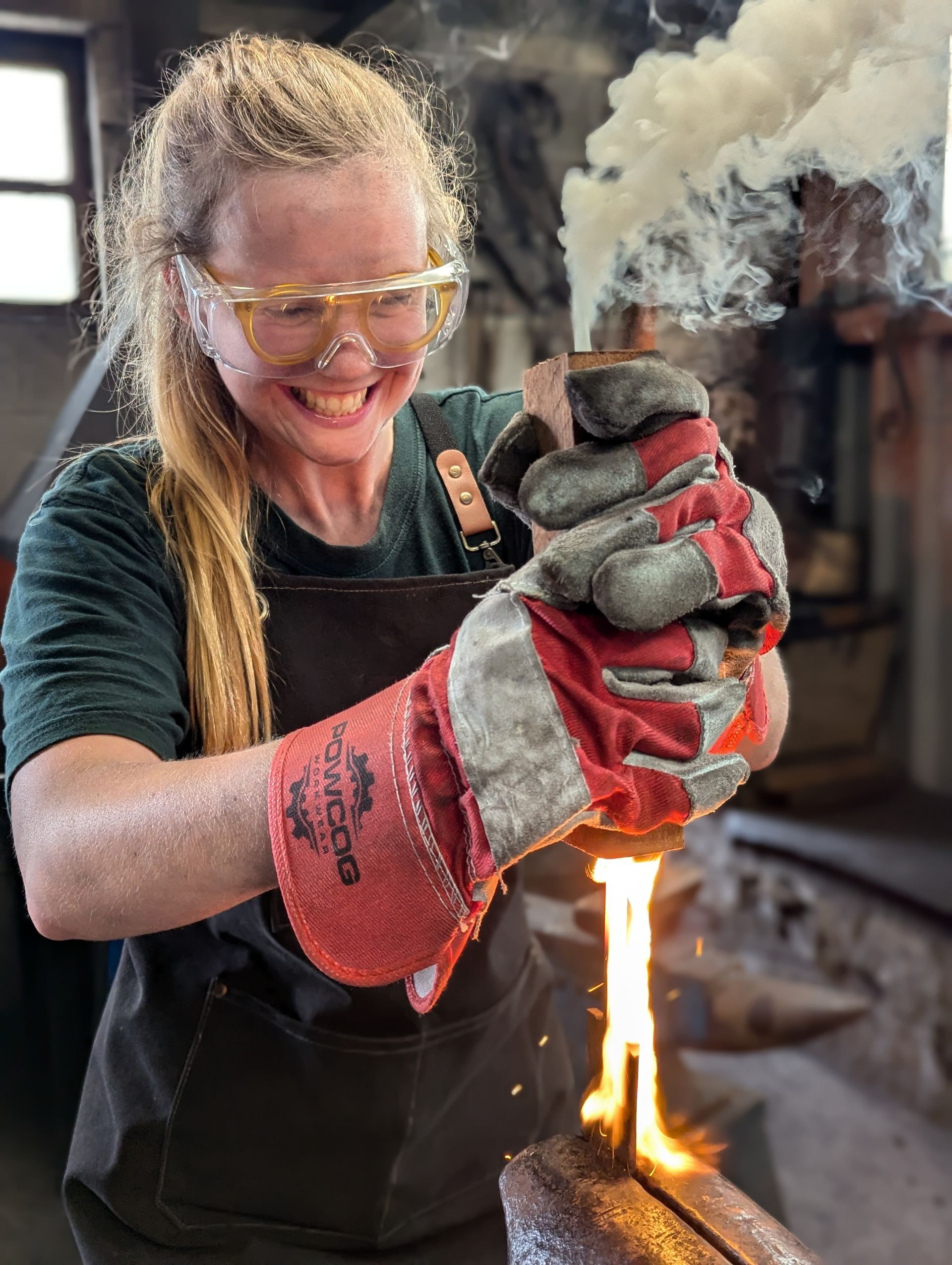 blacksmith student
