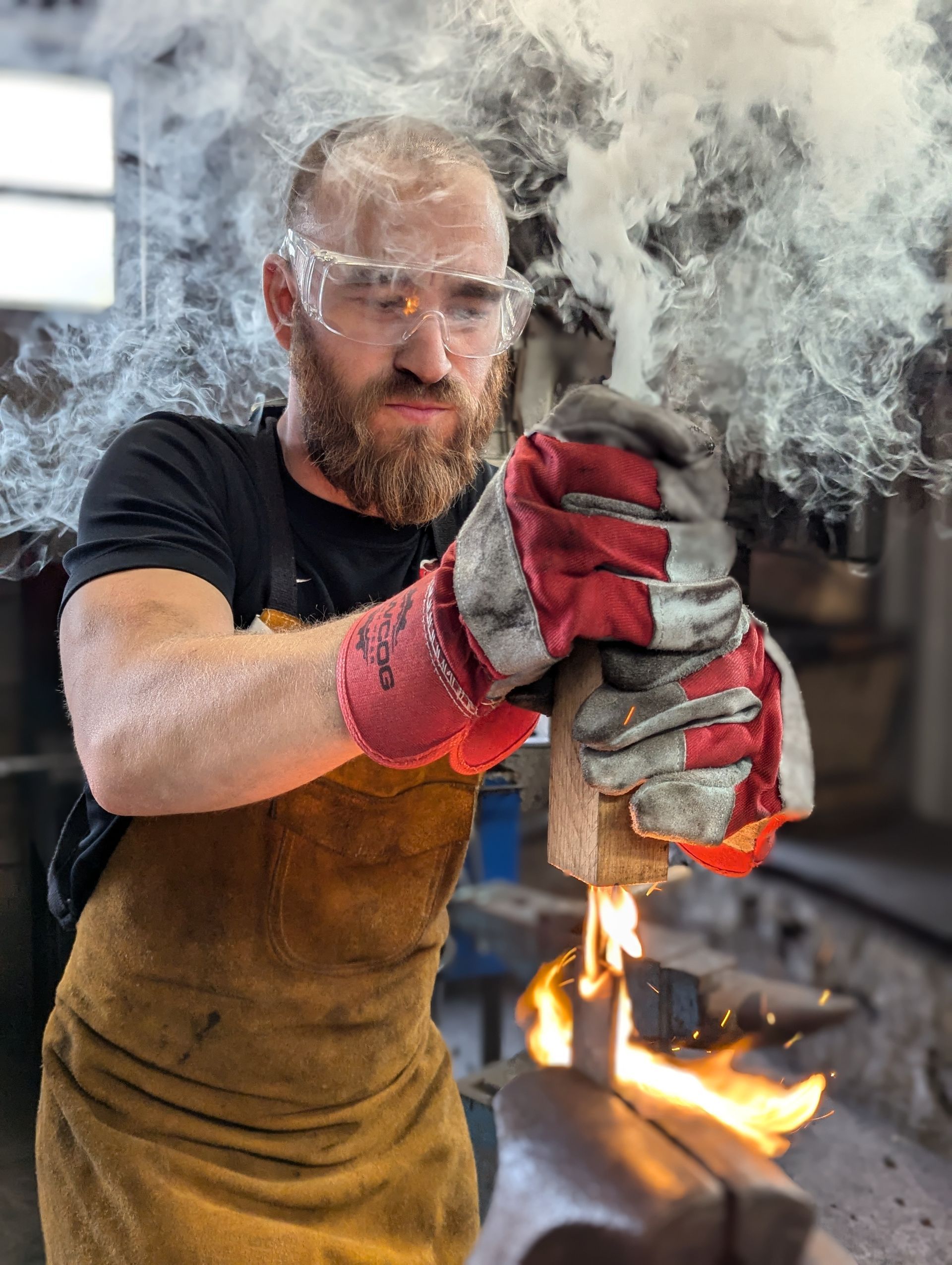 blacksmith student