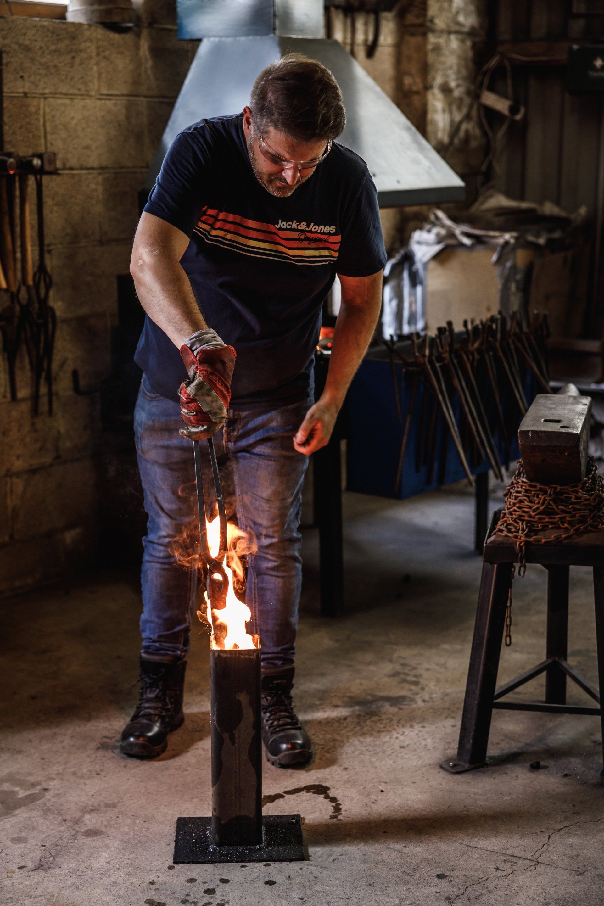 blacksmith student