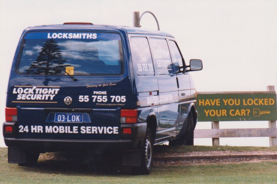 Locktight Van Parked