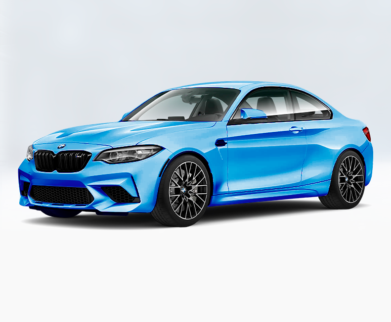 A car wrapped with a vinyl wrap at XWRAPS, a car wrapping service provider in LA.