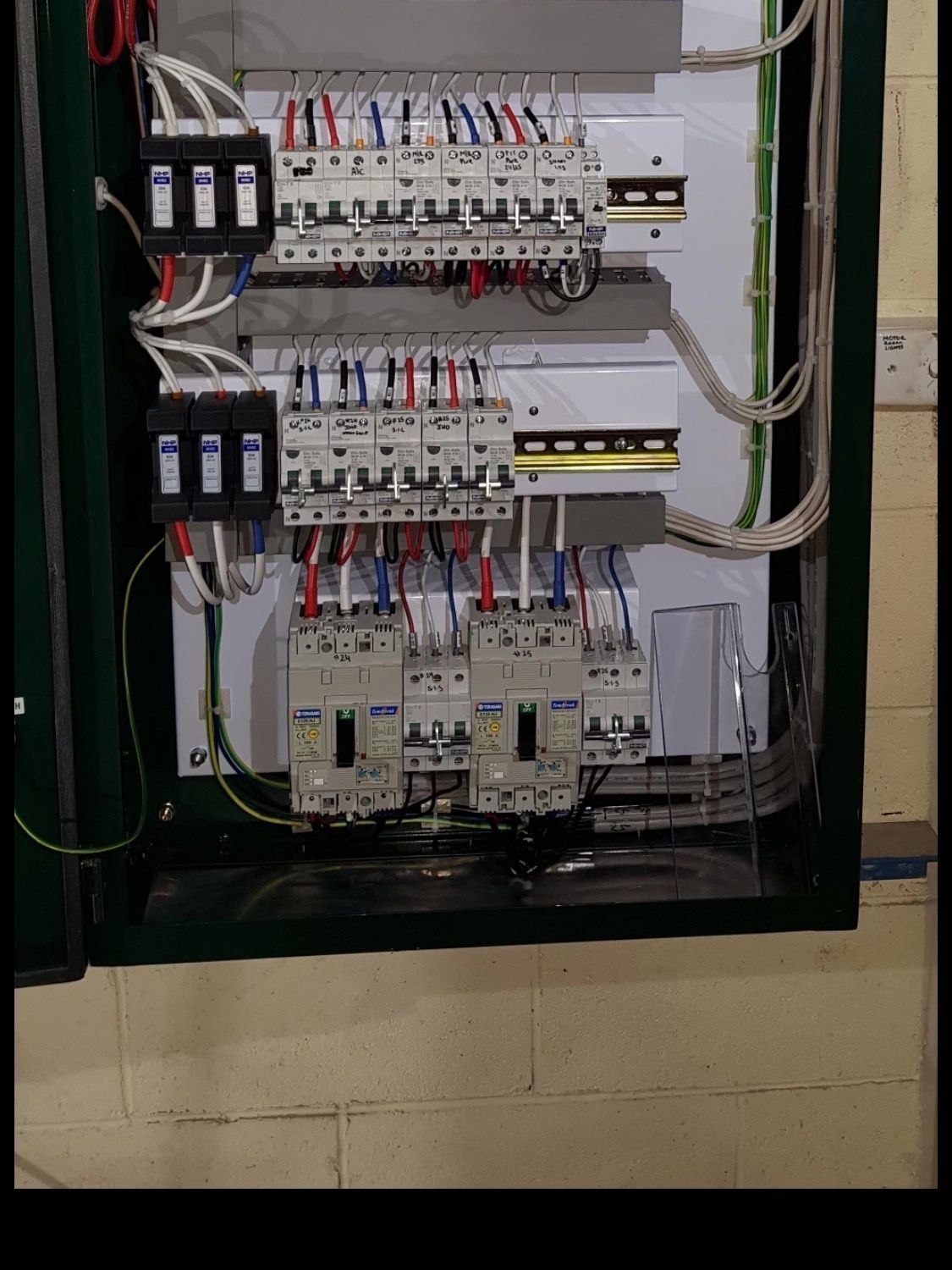 An electrical panel