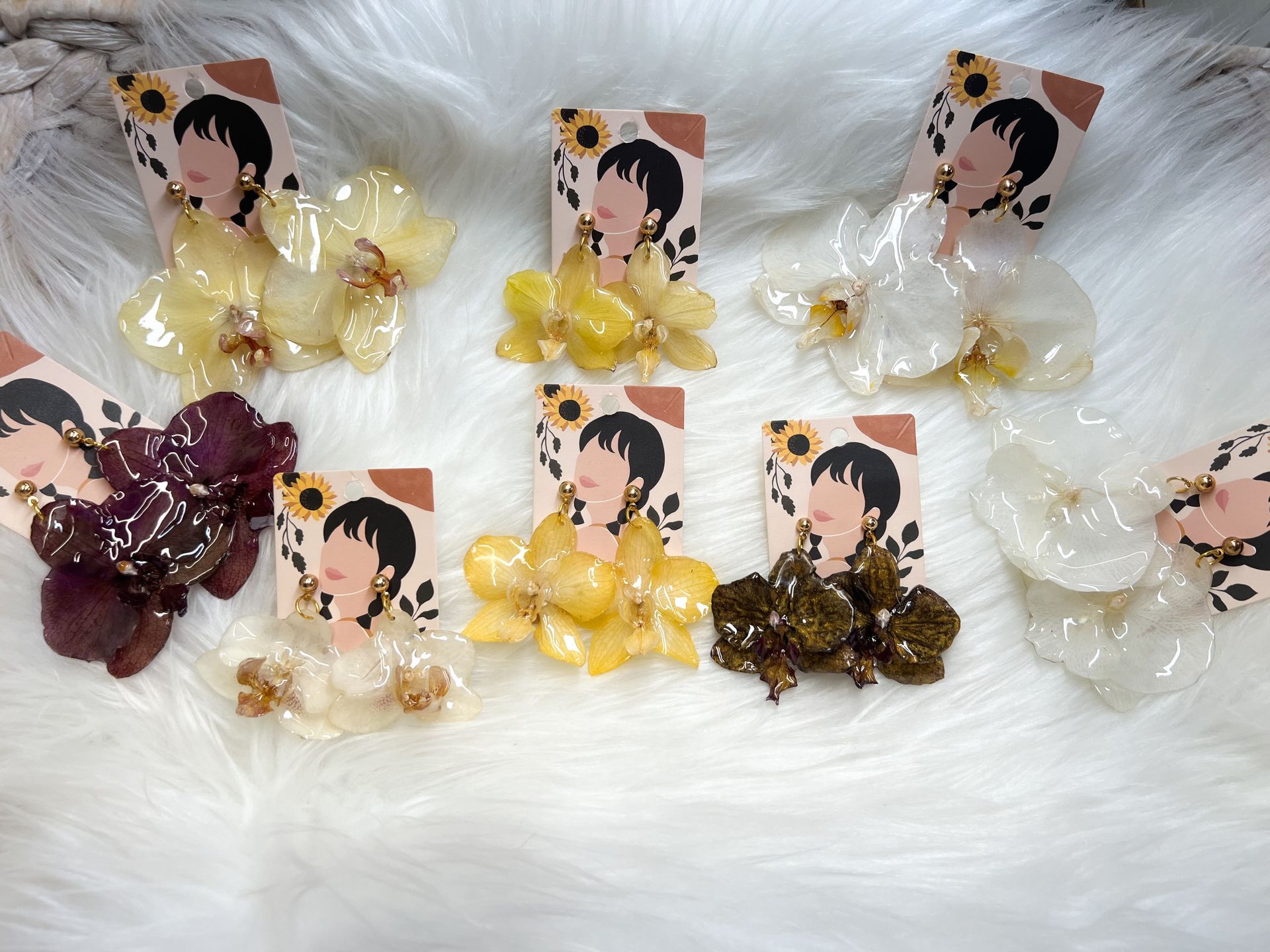 ETERNAL ORCHID - EARRINGS