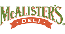 McAlister’s Deli logo in green and orange with a red banner