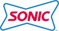 SONIC logo in red text inside a blue outline