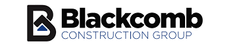 Blackcomb Construction Group logo in black and blue on a white background