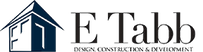 E Tabh logo with a stylized house icon and the words “E Tabh” above “Design, Construction & Development”
