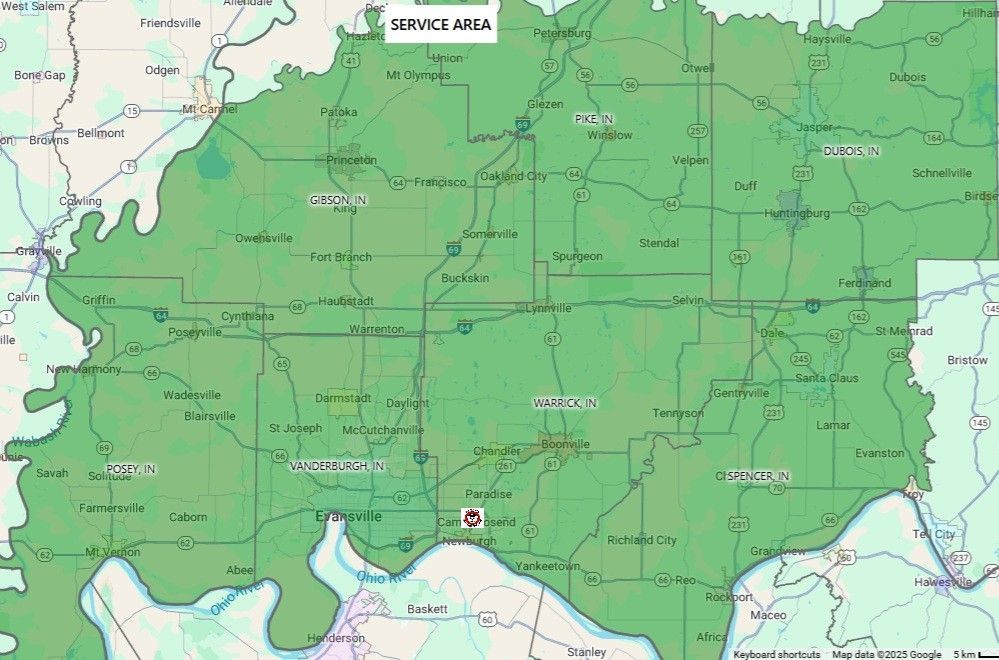 Green map of the Republic of Tatarstan showing cities, roads, and the Caspian Sea area