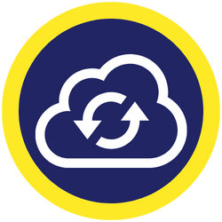 Cloud with recycle arrows