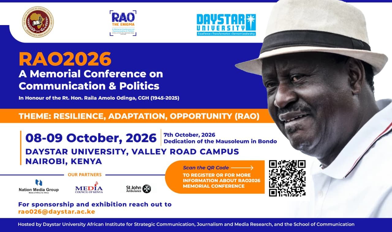 Banner of the RAO2026 conference organized by Daystar University