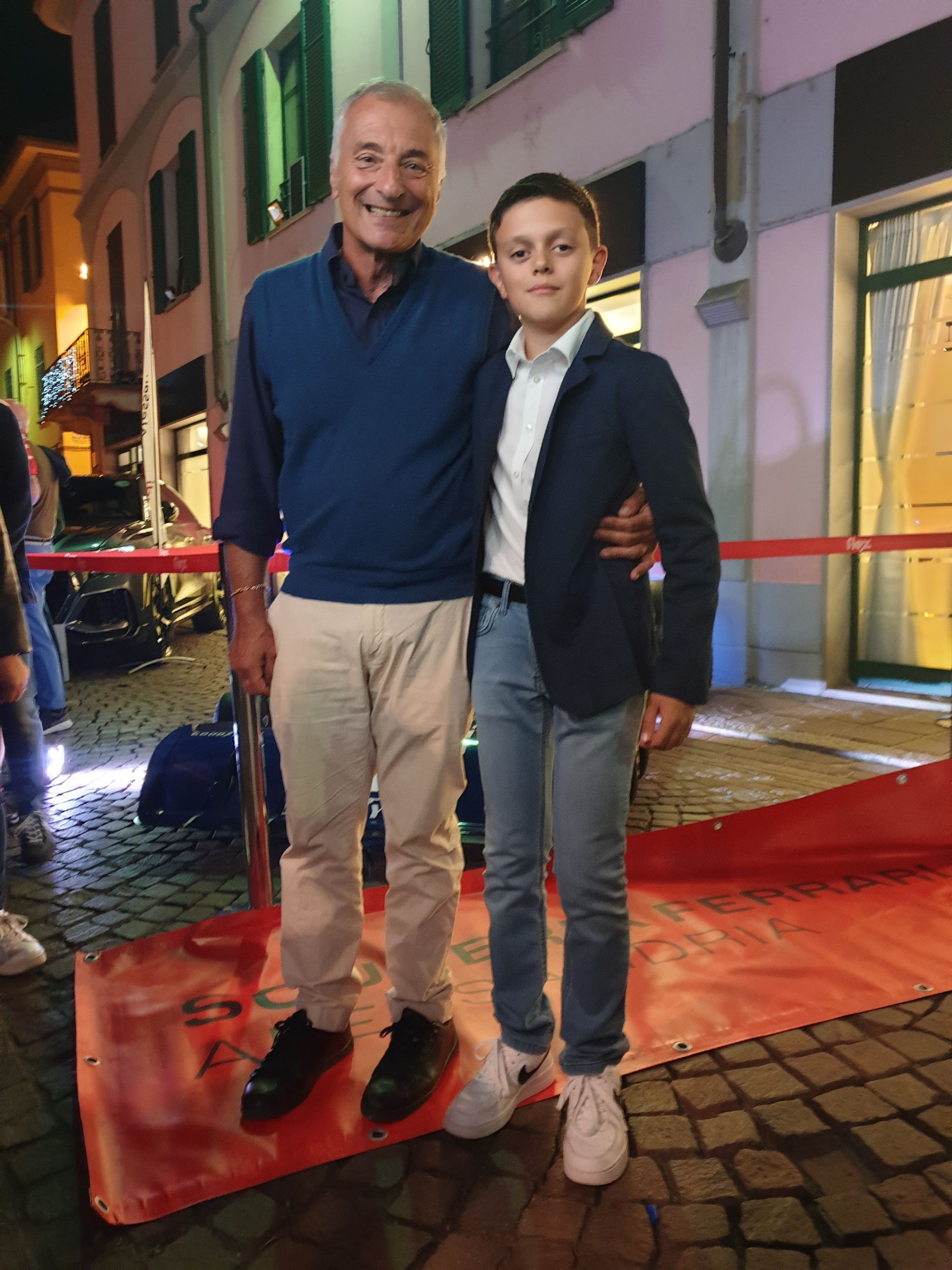 Riccardo Patrese e Lorenzo Sammartano 