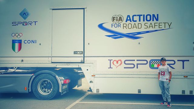 Lorenzo Sammartano con Aci Sport, FiA, Karting in piazza