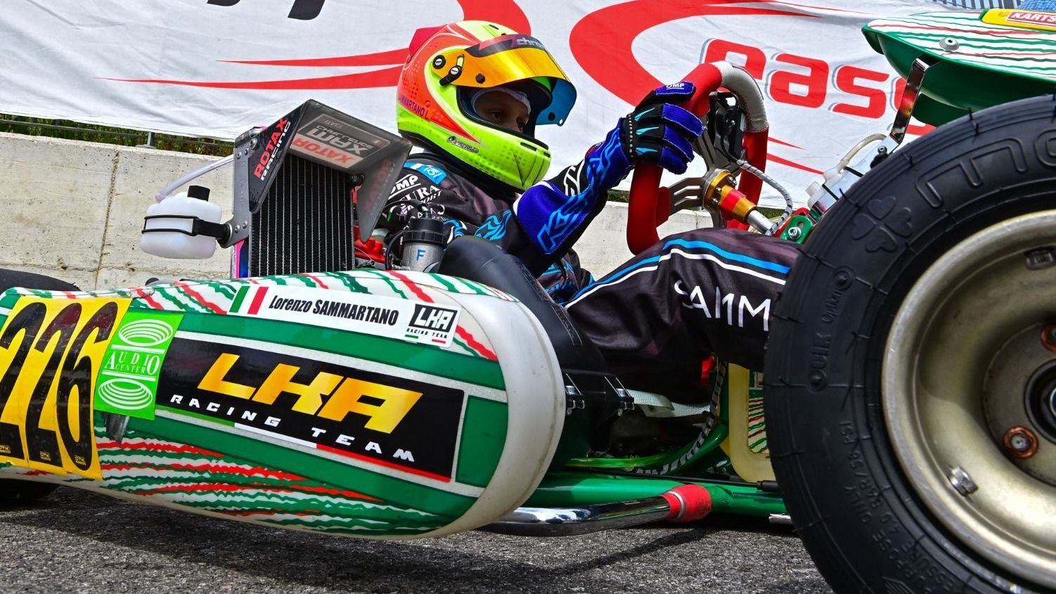 Lorenzo Sammartano - Franciacorta karting Track