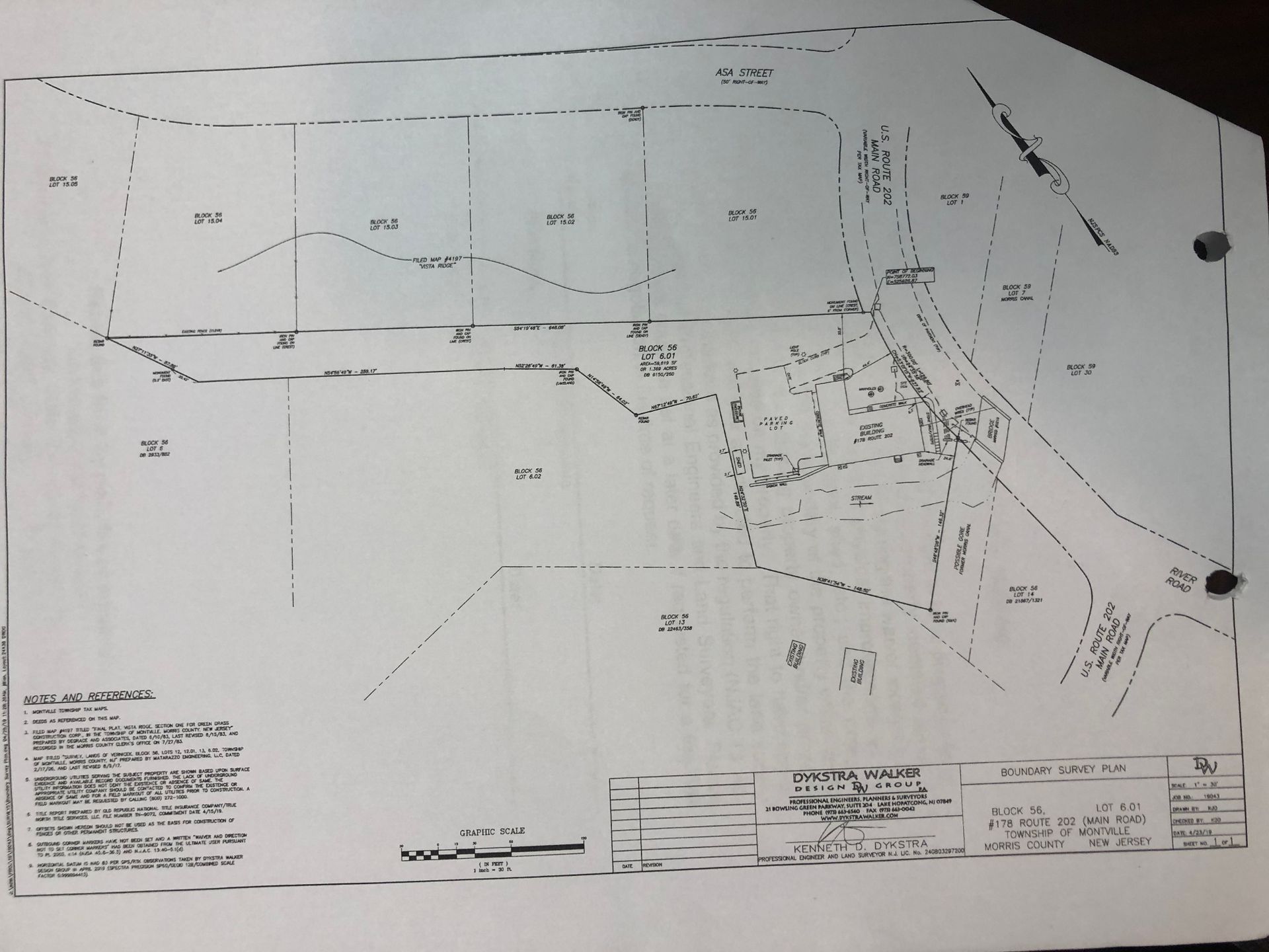 178 Rte 202 (aka Main) Floor Plan  – Clifton, NJ - Evergreen Commercial Real Estate Brokers Inc
