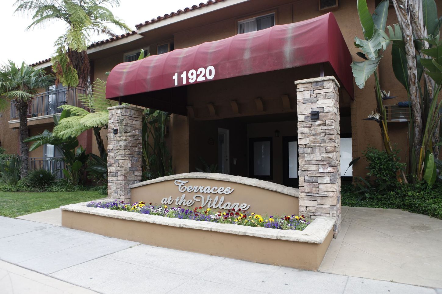 Entrance to 